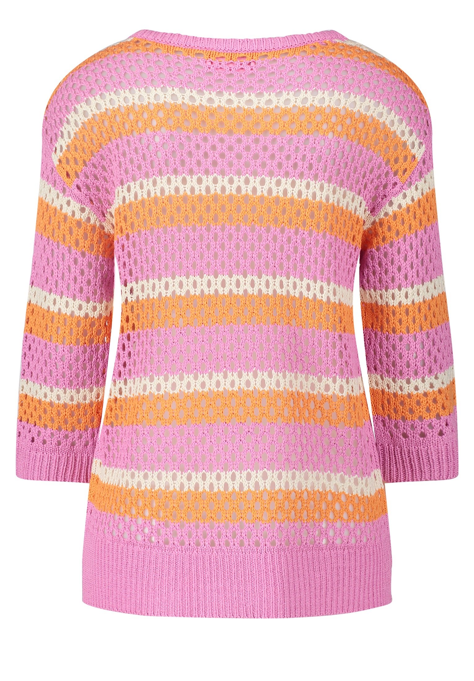 Betty Barclay Strickpullover »Betty Barclay Grobstrick-Pullover mit Streifen«, (1 tlg.), Ringel