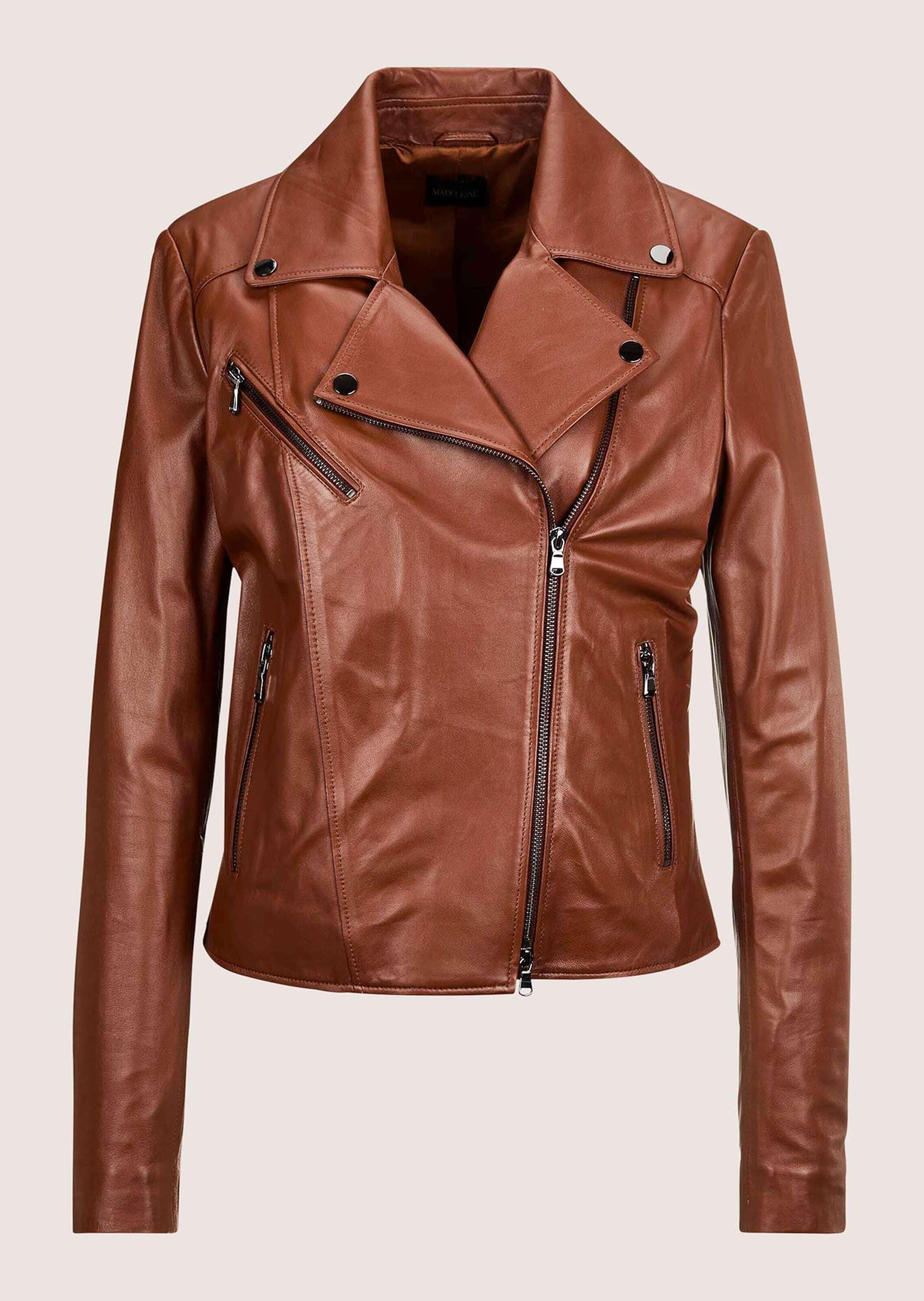 MADELEINE Lederjacke "Lederjacke Lederjacke im Biker-Style" günstig online kaufen