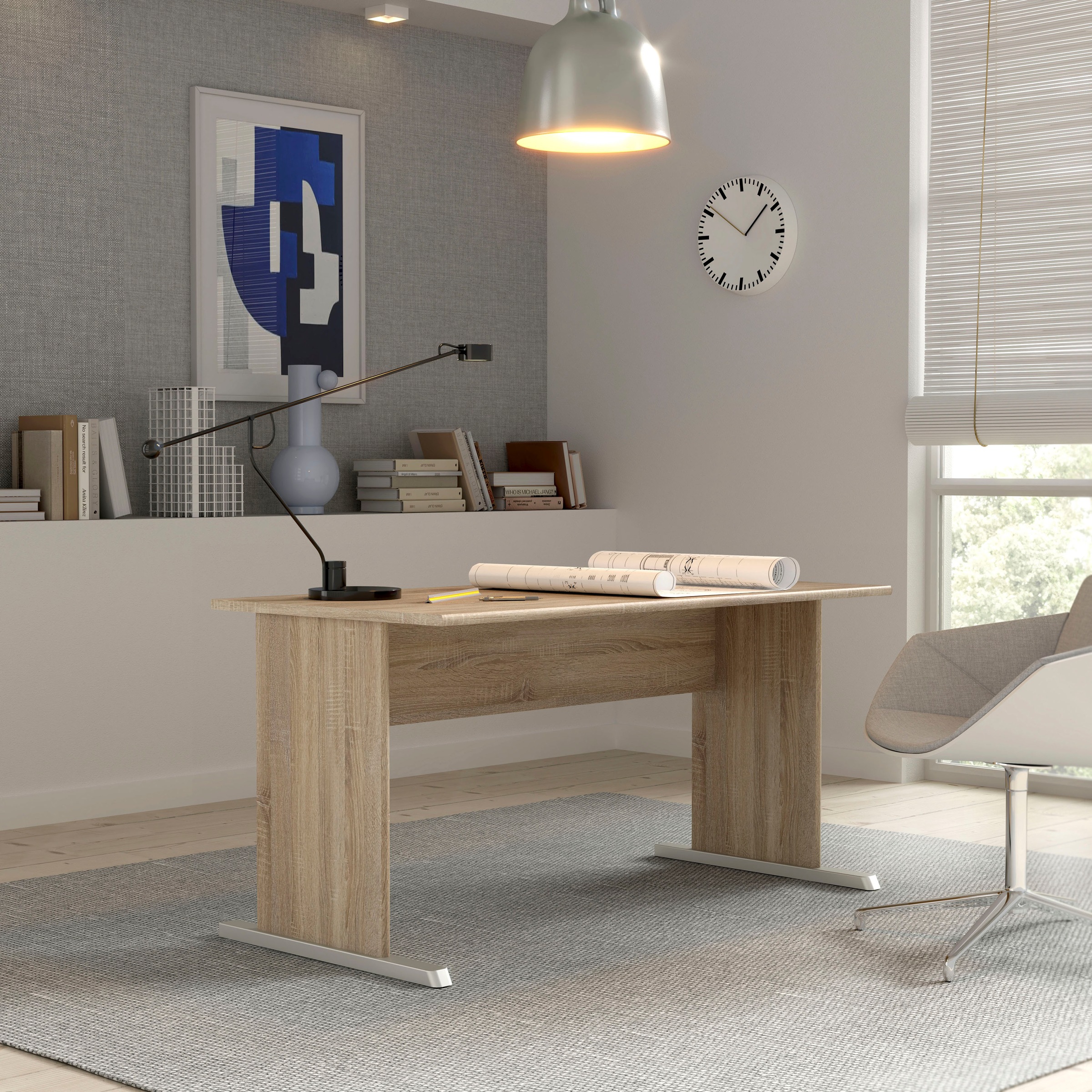 FORTE Schreibtisch »Tempra«, Breite 144 cm