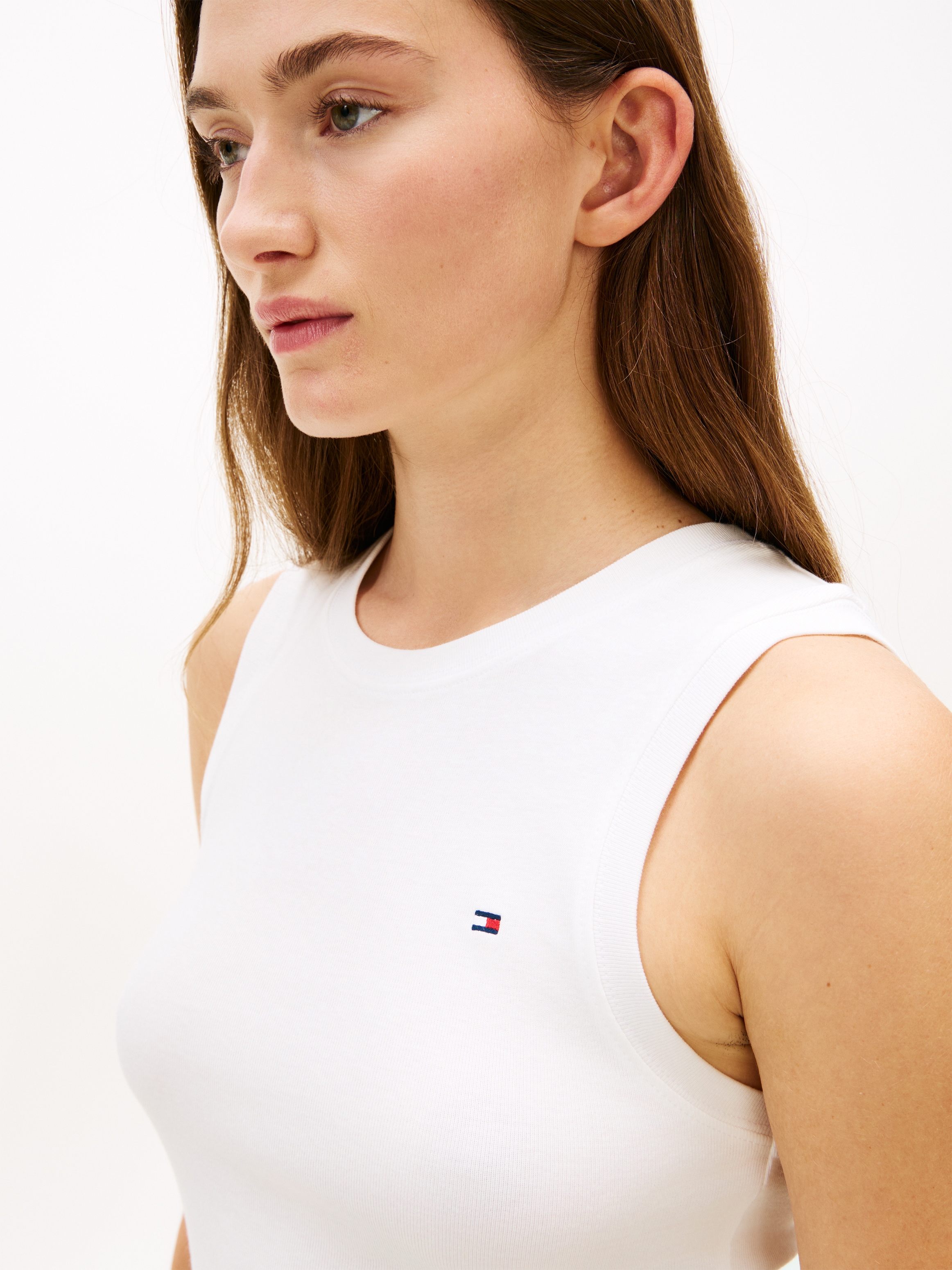 Tommy Hilfiger Funktionstop »SLIM CODY C-NK TANK TOP« mit gerippter Textur, Rundhals