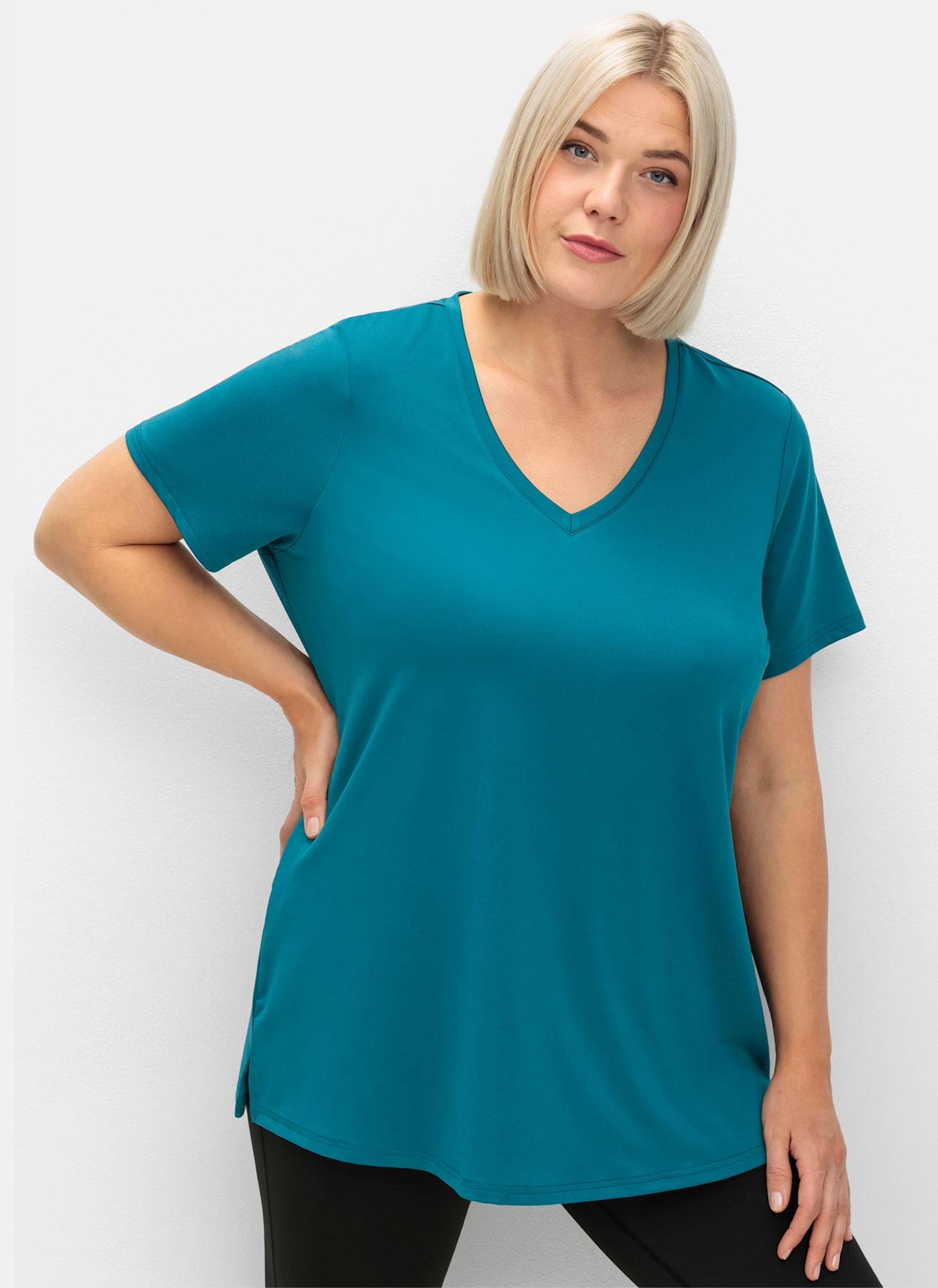 Sheego T-Shirt "Funktionsshirt", (1 tlg.) günstig online kaufen
