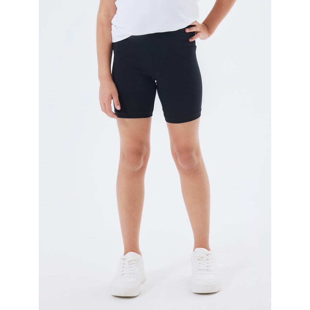 Name It Radlerhose »NKFVIVIAN 2P SOLID SHORT LEGGING NOOS«, (Packung, 2 tlg.)