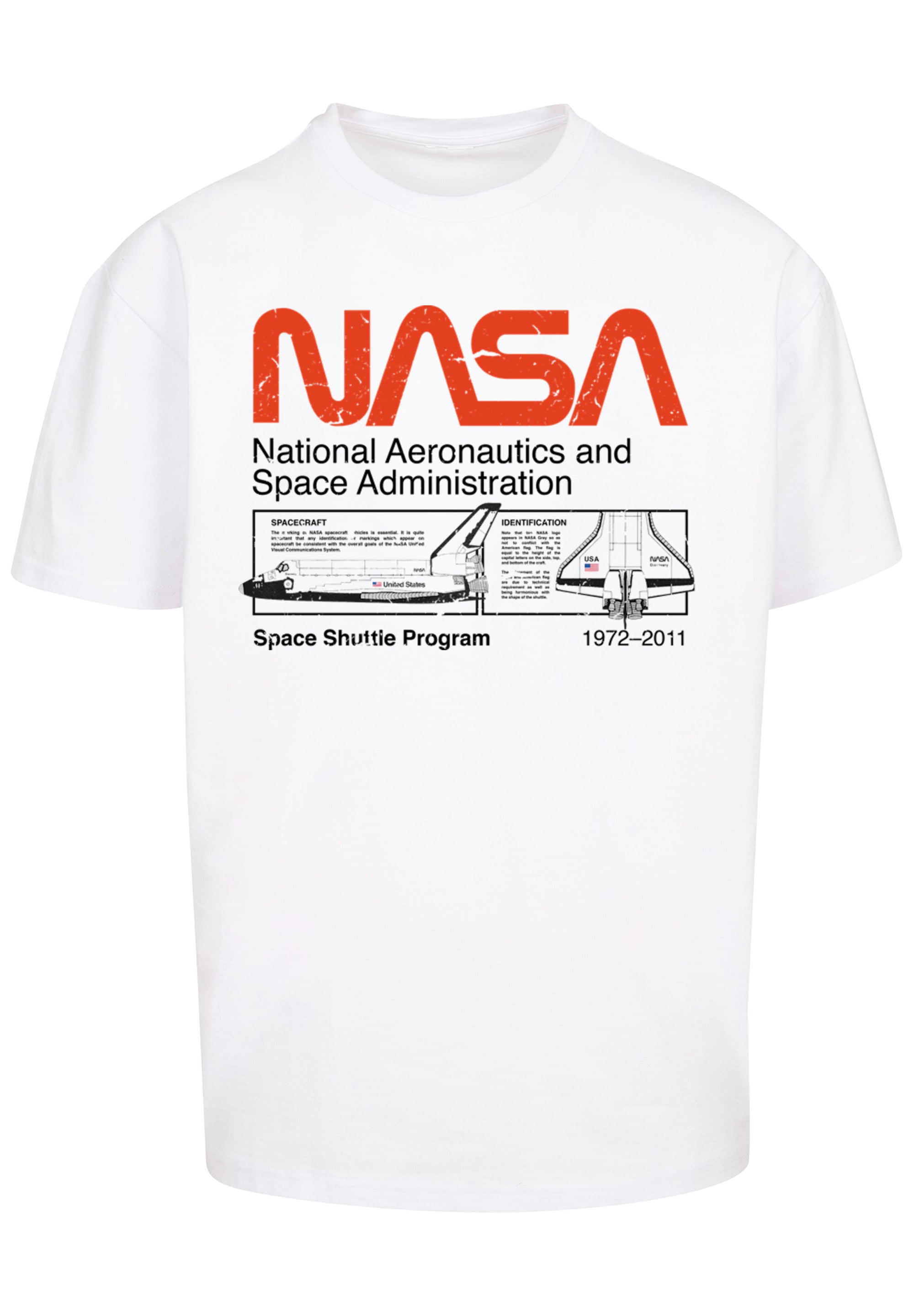 F4NT4STIC T-Shirt »NASA Classic Space Shuttle«, Print