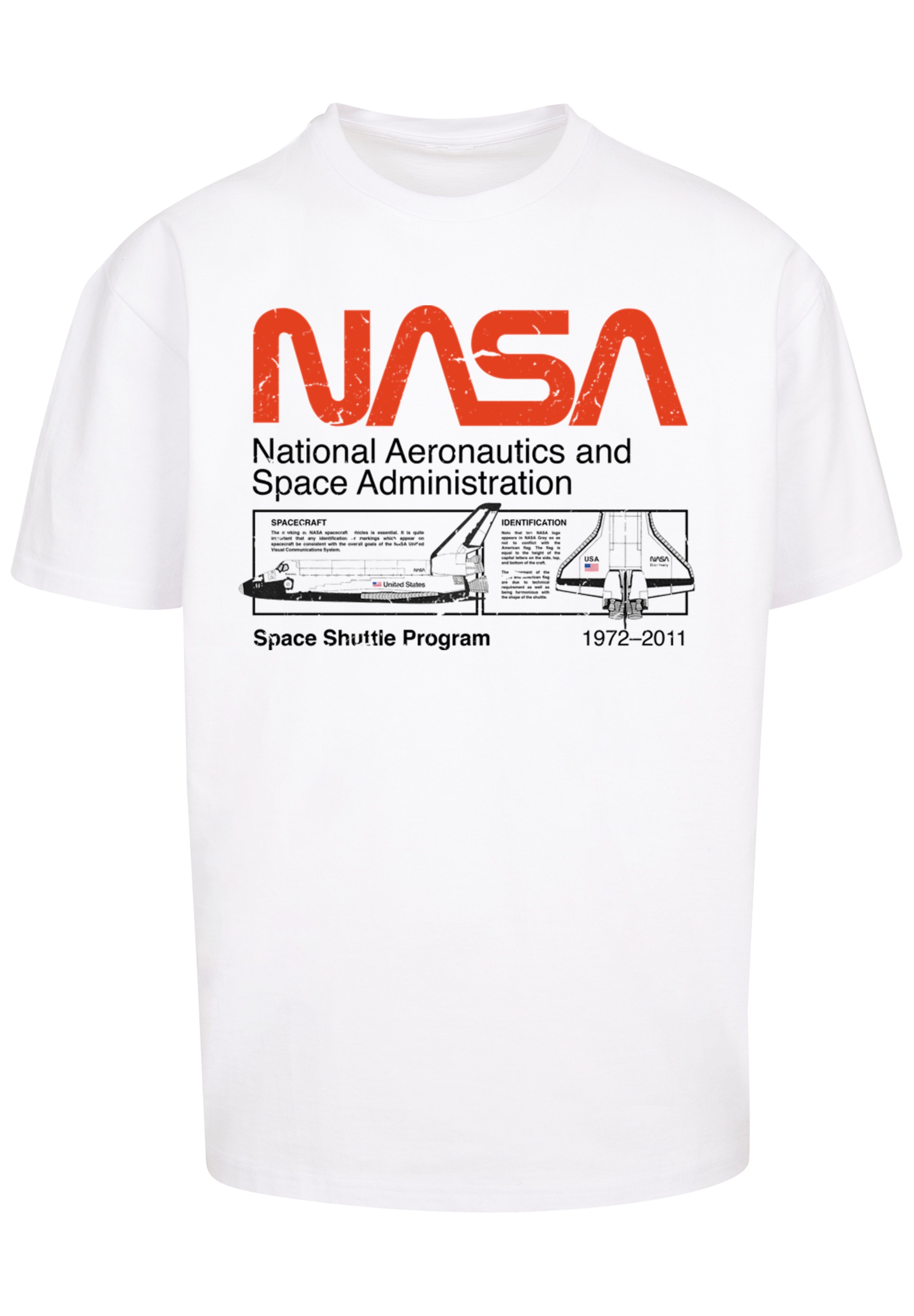 F4NT4STIC T-Shirt "NASA Classic Space Shuttle" Print günstig online kaufen