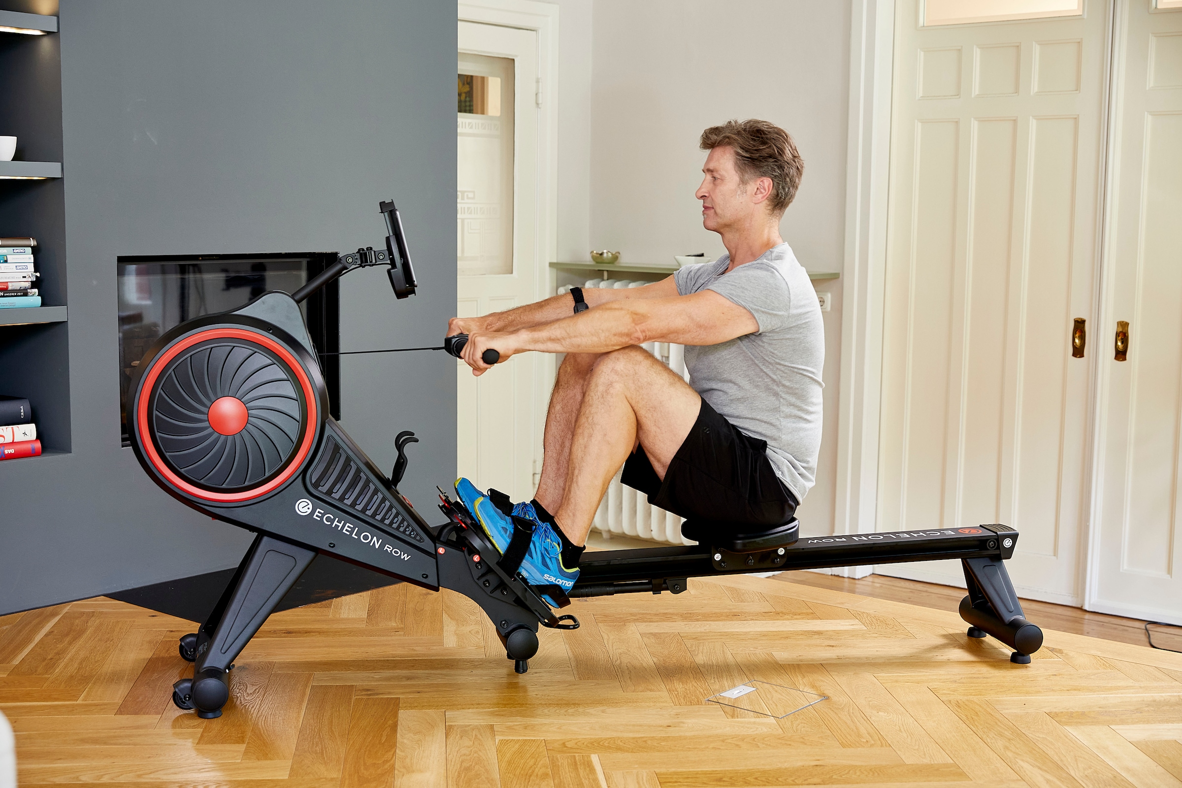 Echelon Rudergerät »Row Smart Rudergerät«, Rudermaschine, 32 Widerstandsstufen, Magnetwiderstand