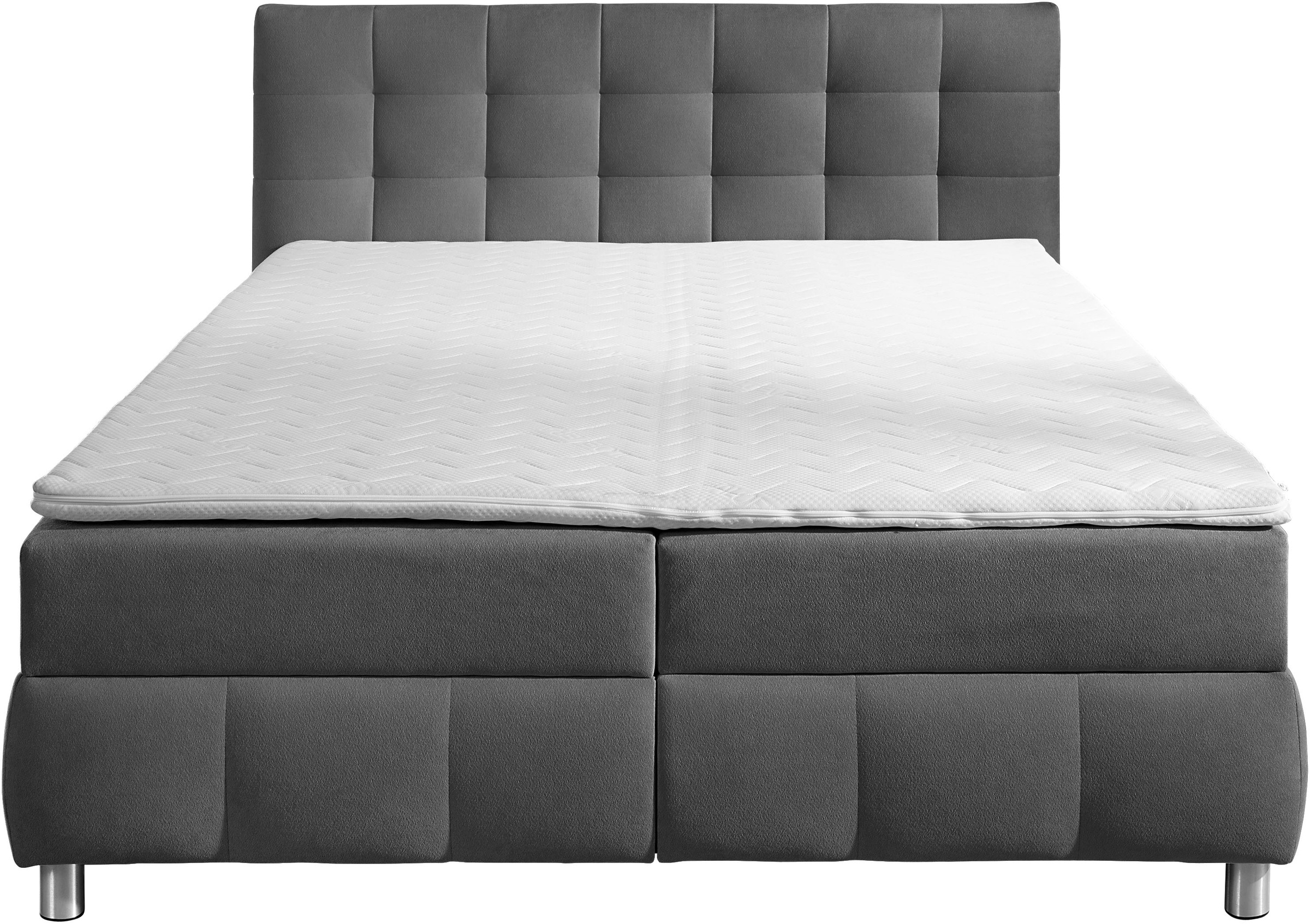 Thumbnail - Home affaire Boxbett "Marvao" Boxbett mit Bettkasten, inkl. Topper