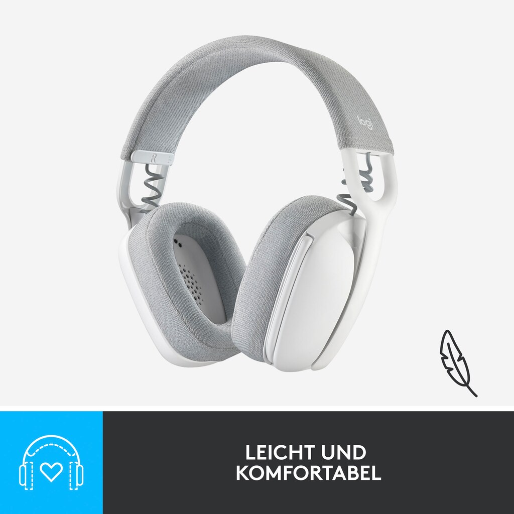 Logitech Gaming-Headset »Zone Vibe 100«, Bluetooth, Noise-Cancelling