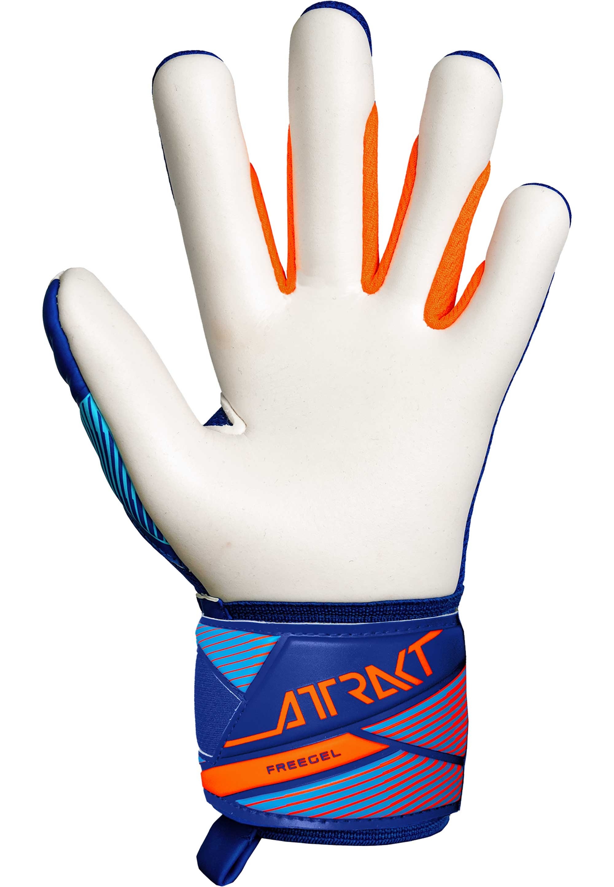 Reusch Torwarthandschuhe »Attrakt Freegel Advance Junior« mit atmungsaktiven Mesh-Einsätzen
