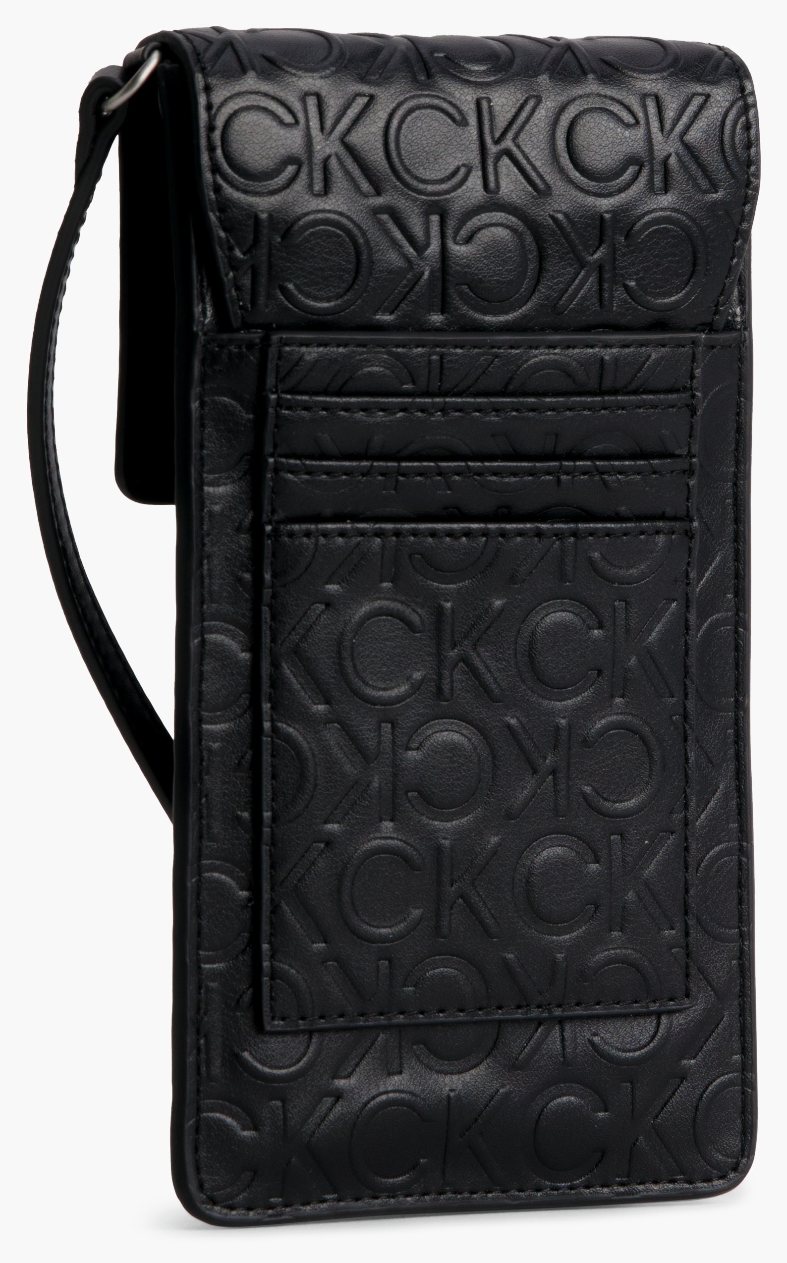 Calvin Klein Handytasche »CK MUST PHONE POUCH XBODY-EMB MN« mit Allover-Logoprägung GU11008
