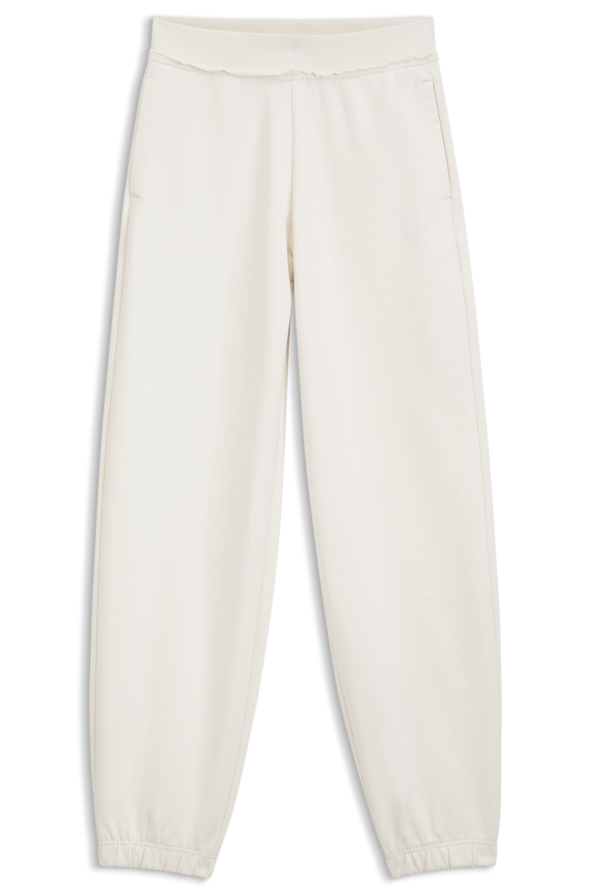 HUGO Blue Jogginghose »Nuembrie«  aus Baumwolle mit Logostickerei, Relaxed Fit