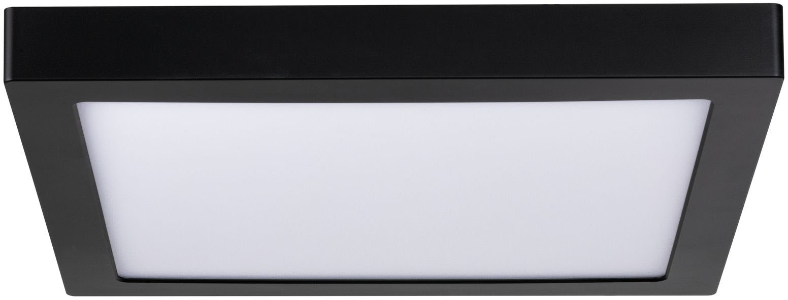 Paulmann LED Deckenleuchte »Abia eckig 300x300mm 16,5W 4.000K schwarz«, 1  flammig-flammig | BAUR