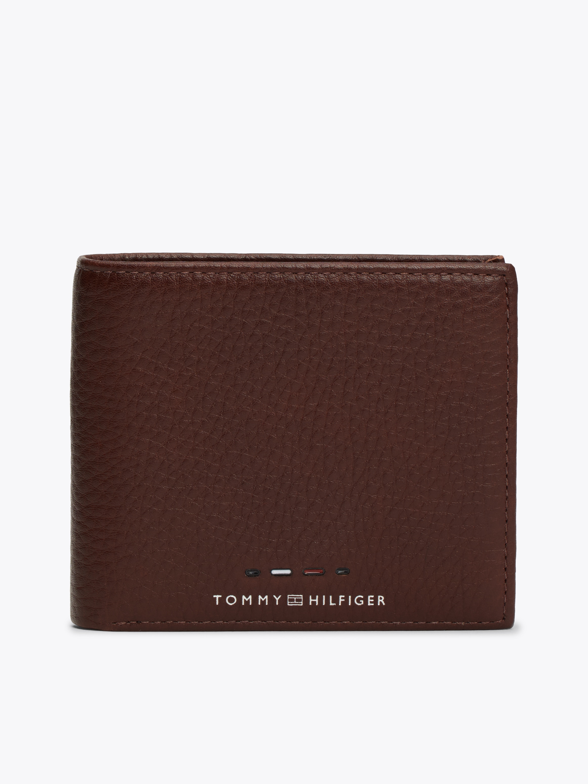 Tommy Hilfiger Geldbörse »Men TH PREMIUM CC FLAP AND COIN Bifold Wallet«, Herren Portemonnaie Leder