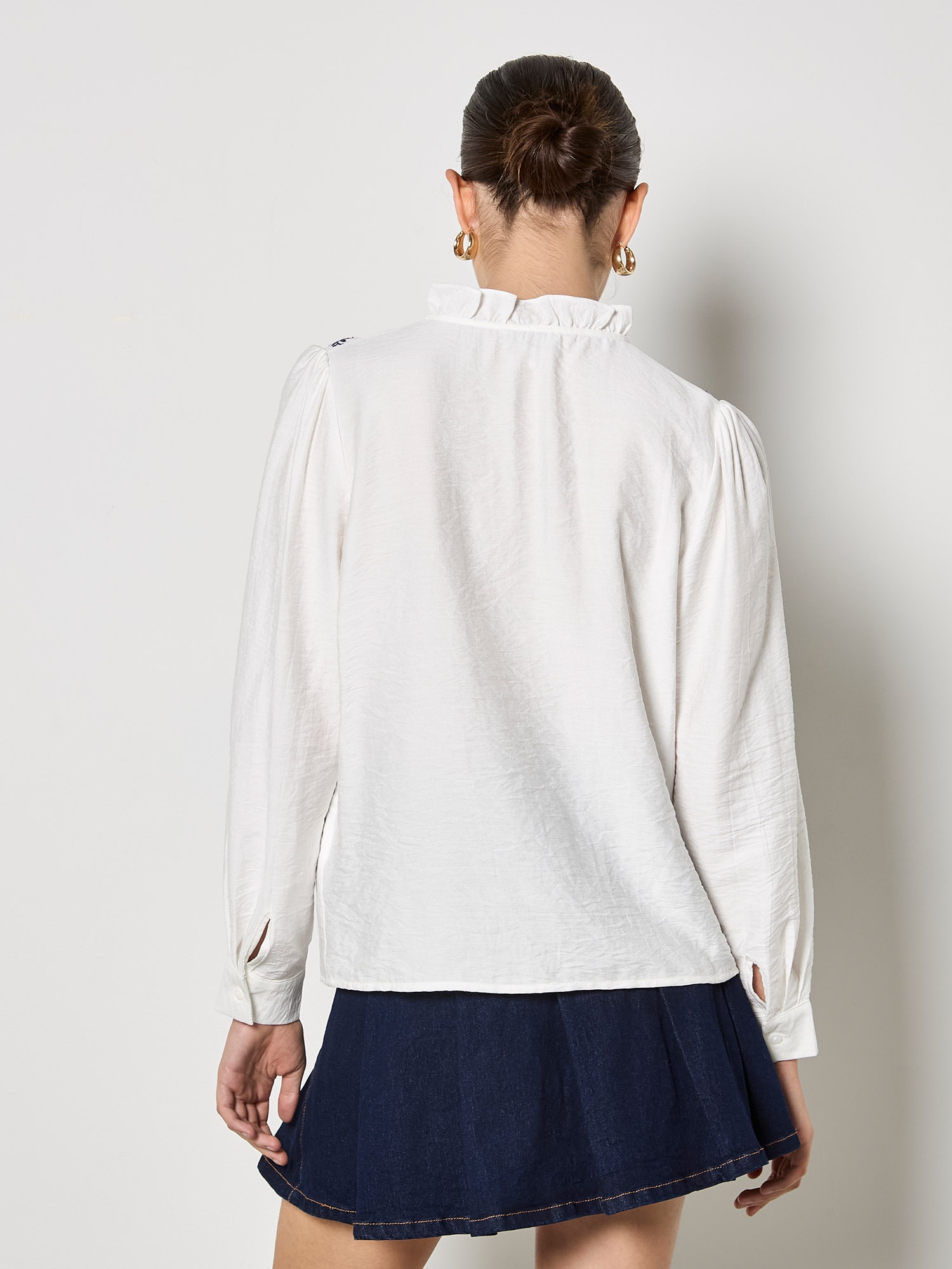 Apricot Klassische Bluse »Bluse« mit Stickerei