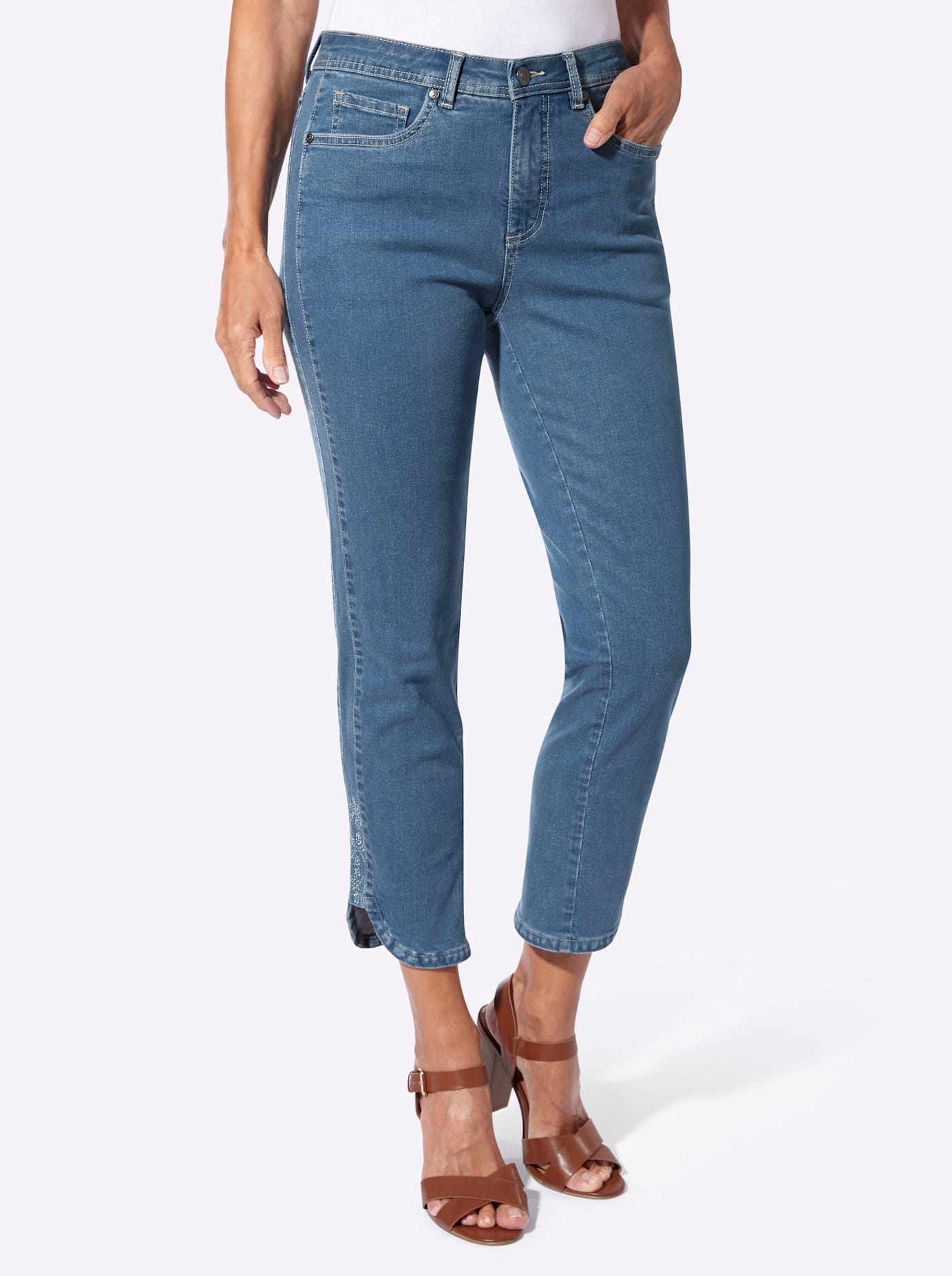 Inspirationen 7/8-Jeans 1 tlg. günstig online kaufen