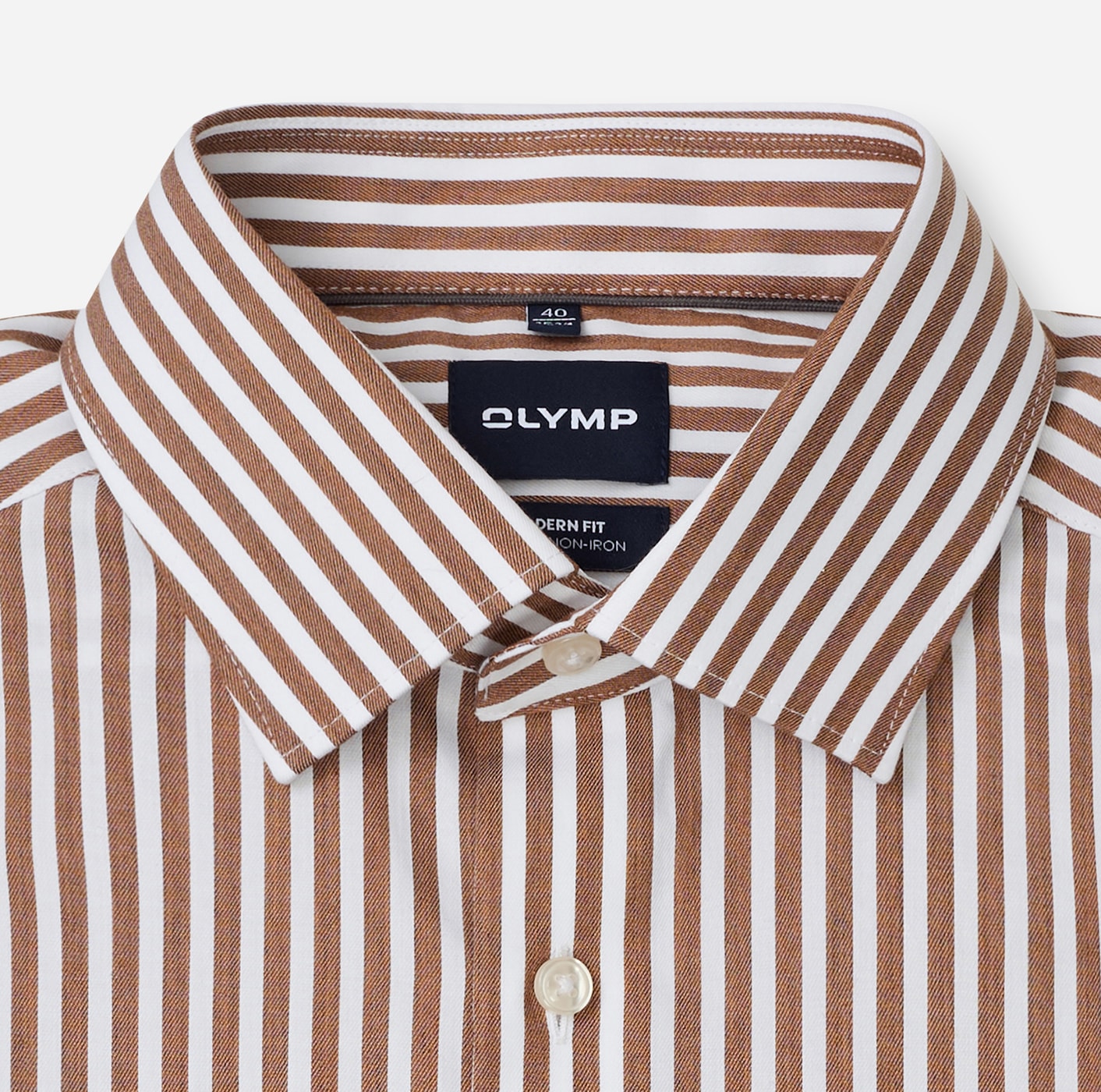 OLYMP Langarmhemd »Luxor« Businesshemd, New-Kentkragen, Modern Fit