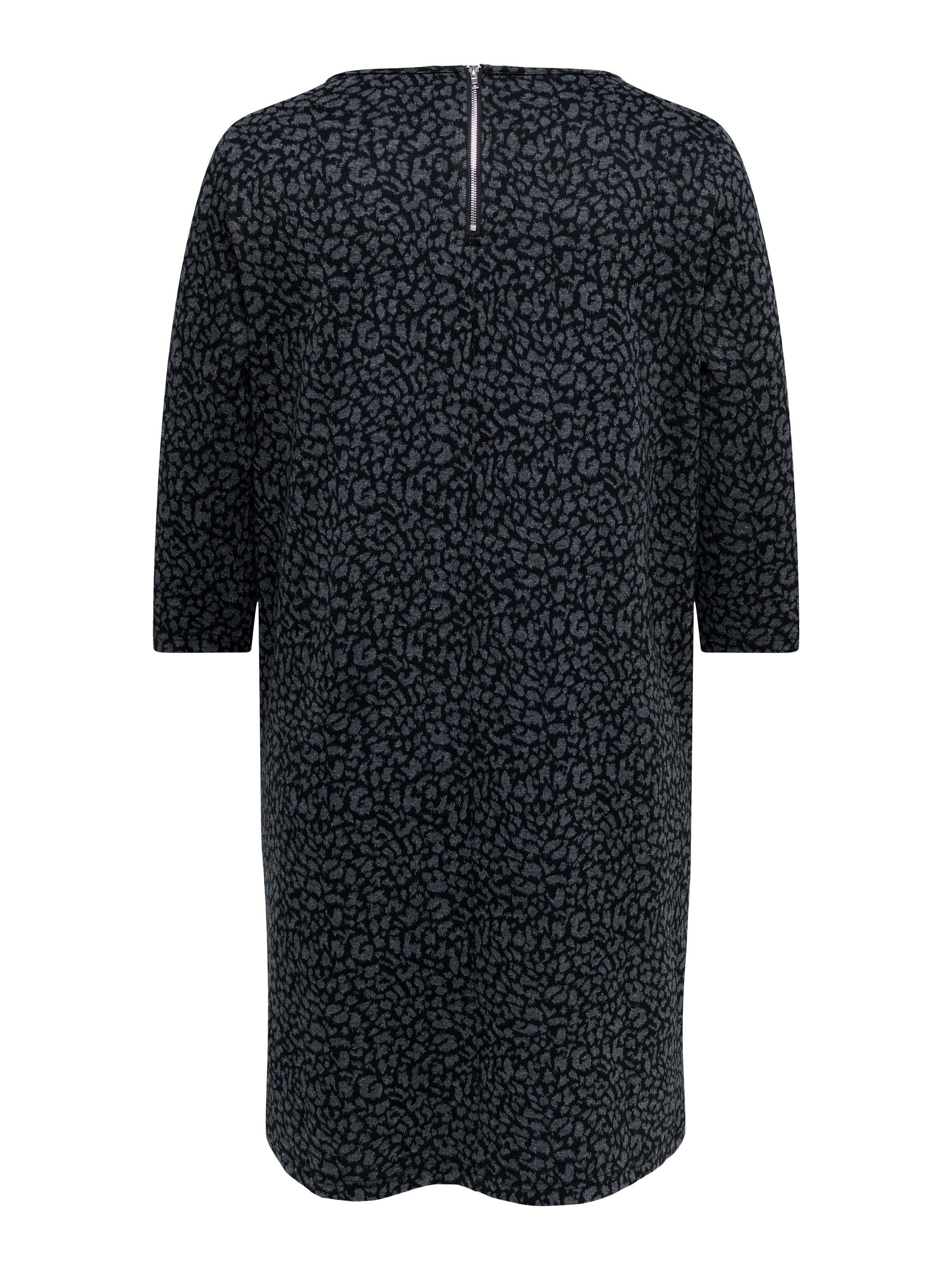 ONLY CARMAKOMA Druckkleid »CARMARRY MARTHA 3/4 MIDI DRESS JRS« Kunstfaser