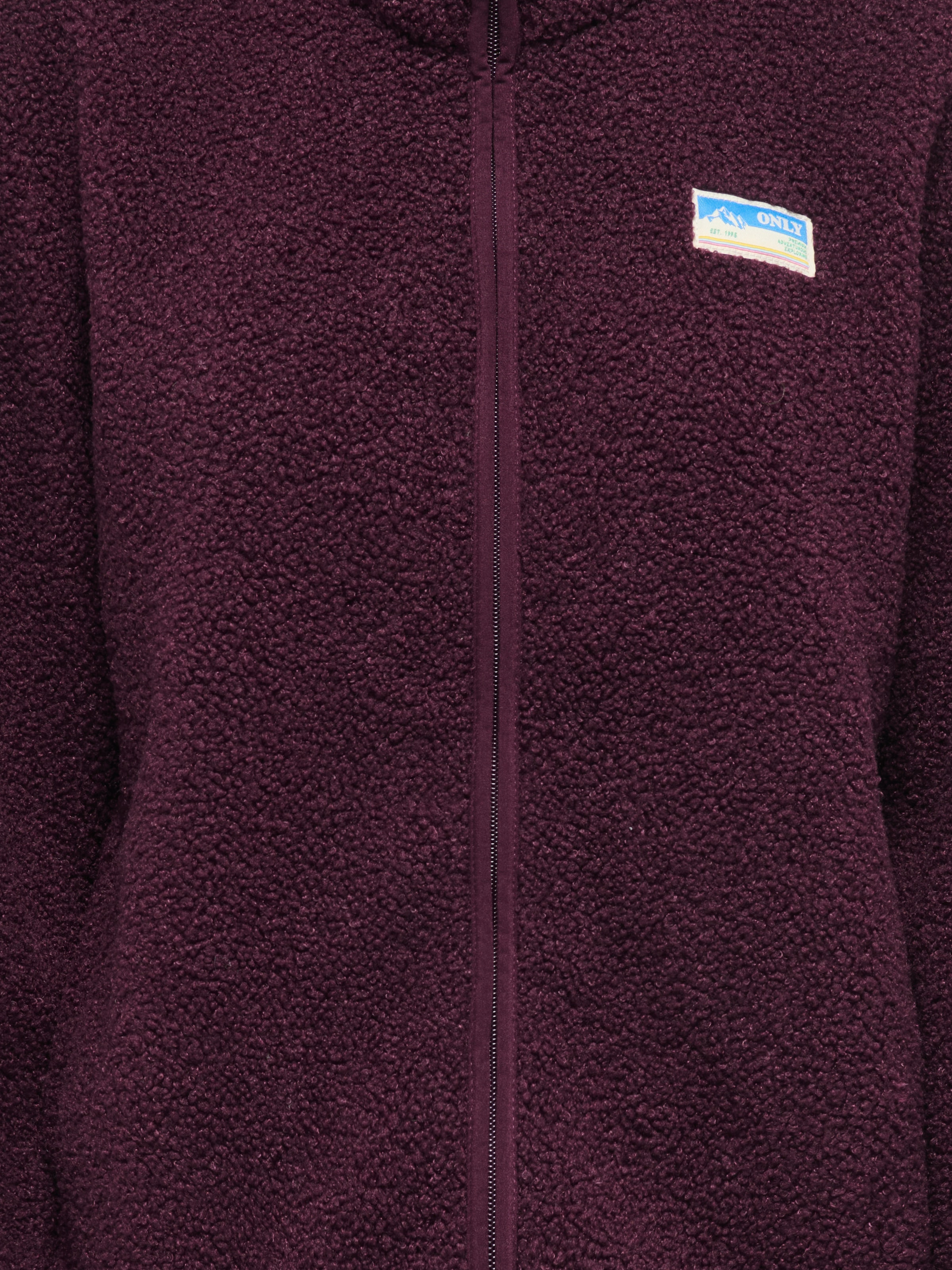 ONLY Plüschjacke »ONLEVA LIFE TEDDY JACKET CC OTW« ohne Kapuze Kunstfaser,
