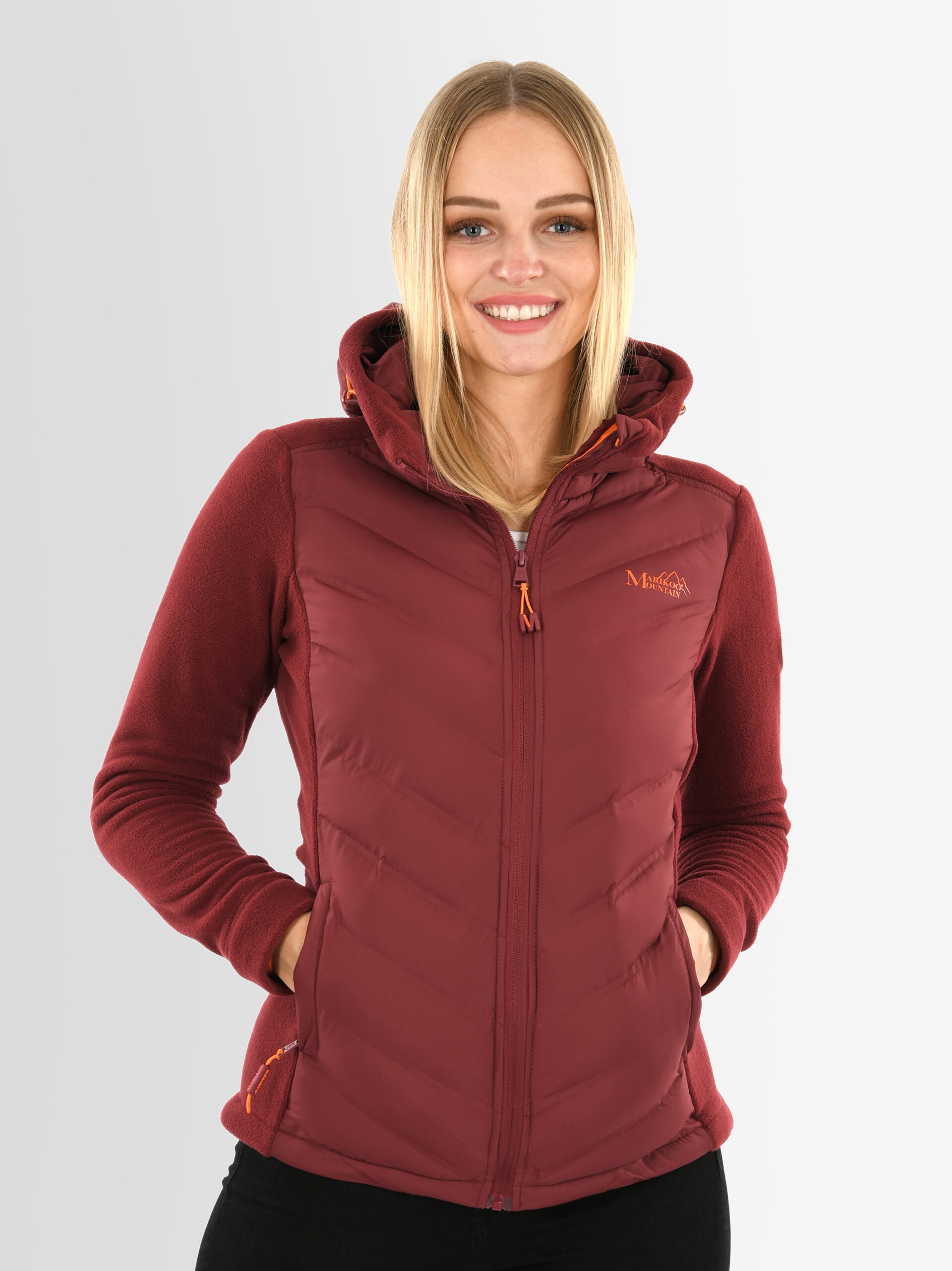 Marikoo Outdoorjacke "Mount Haruna", mit hoch schließendem Kragen