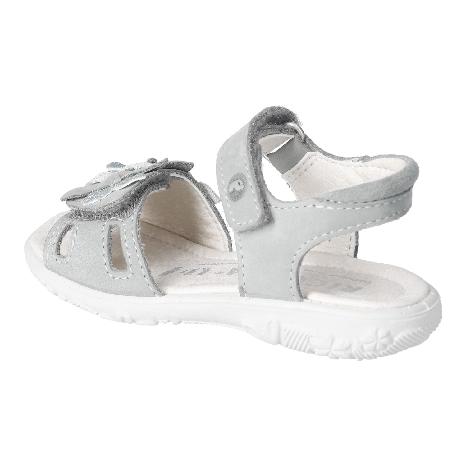 Ricosta Sandale »Mirella«  Klettschuh mit Verzierung, Größenschablone zum Download