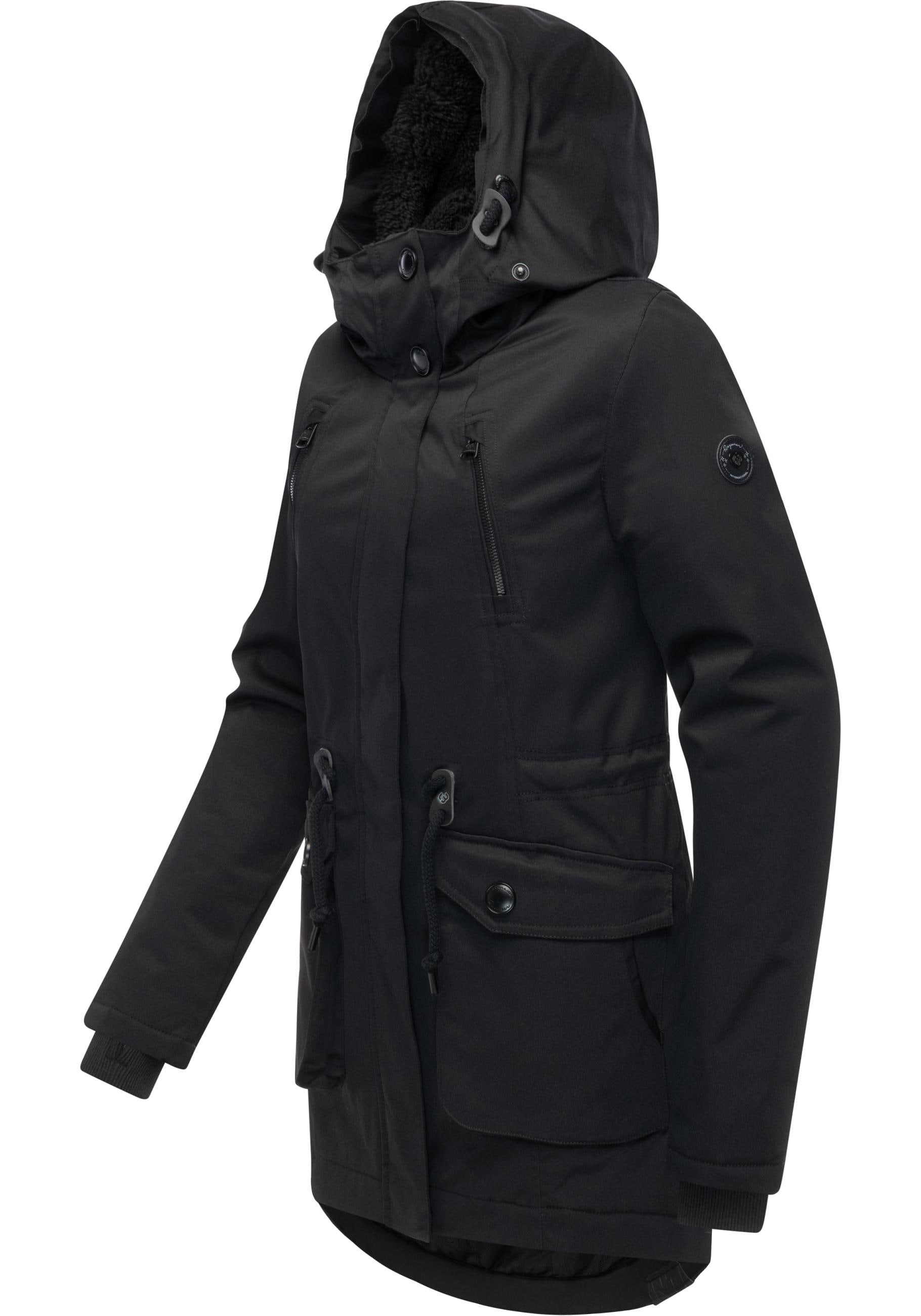 Ragwear Kurzmantel »Ellsa B YOUMODO« Warmer Damen Winterparka
