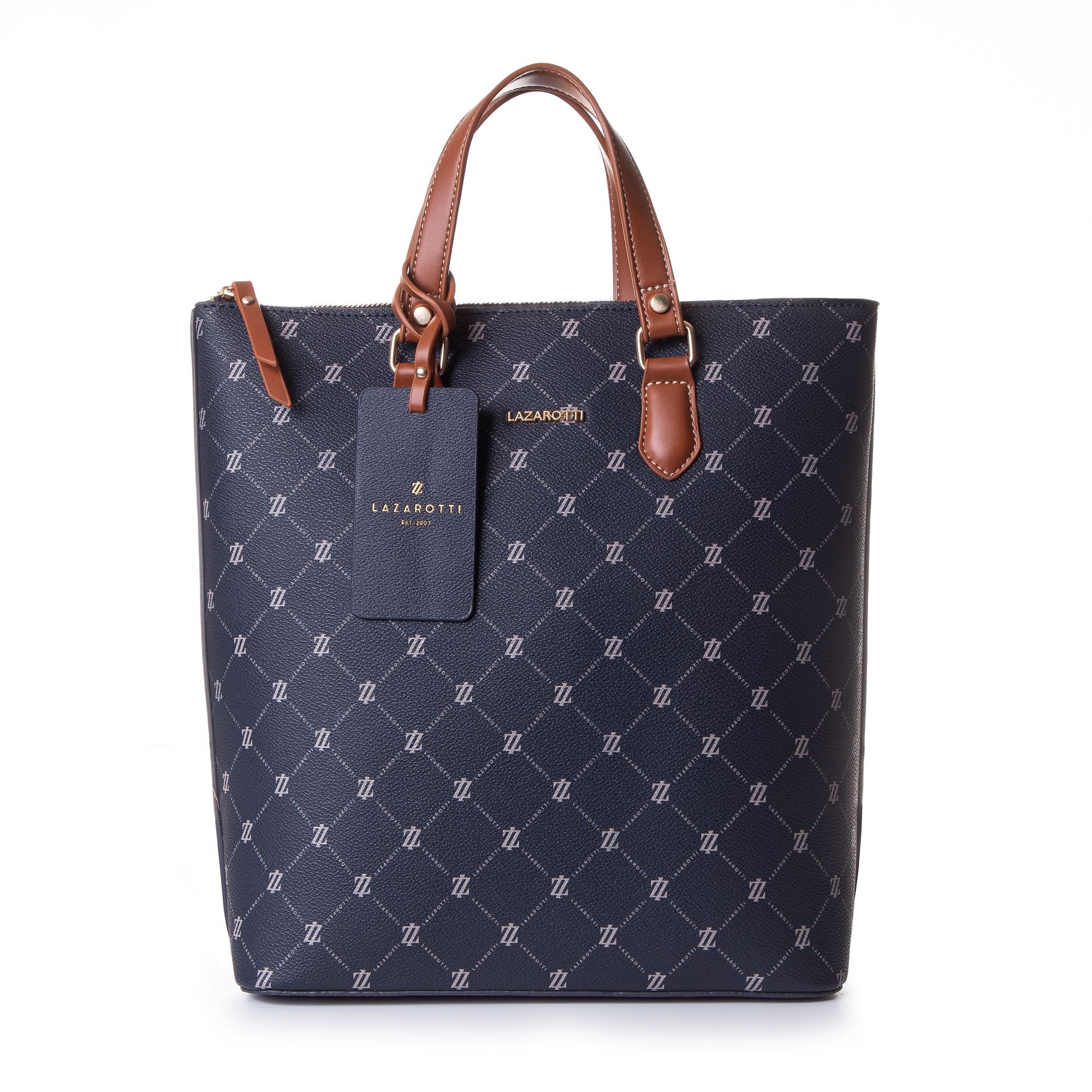 LAZAROTTI Herren Rucksack "Palermo Rucksack 31 cm", blau, Rucksäcke