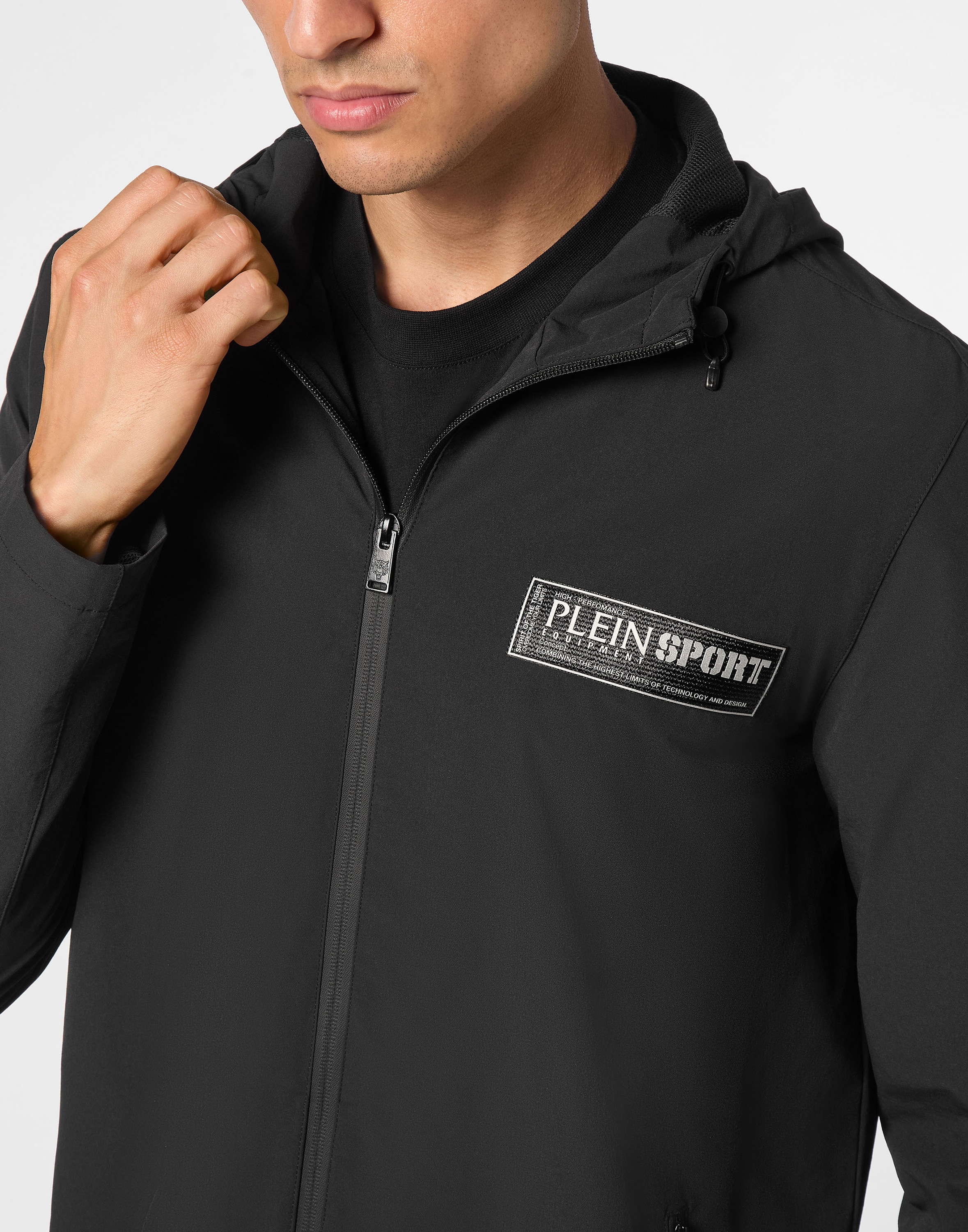 PLEIN SPORT Kapuzensweatjacke »Sweatjacke mit Kapuze«
