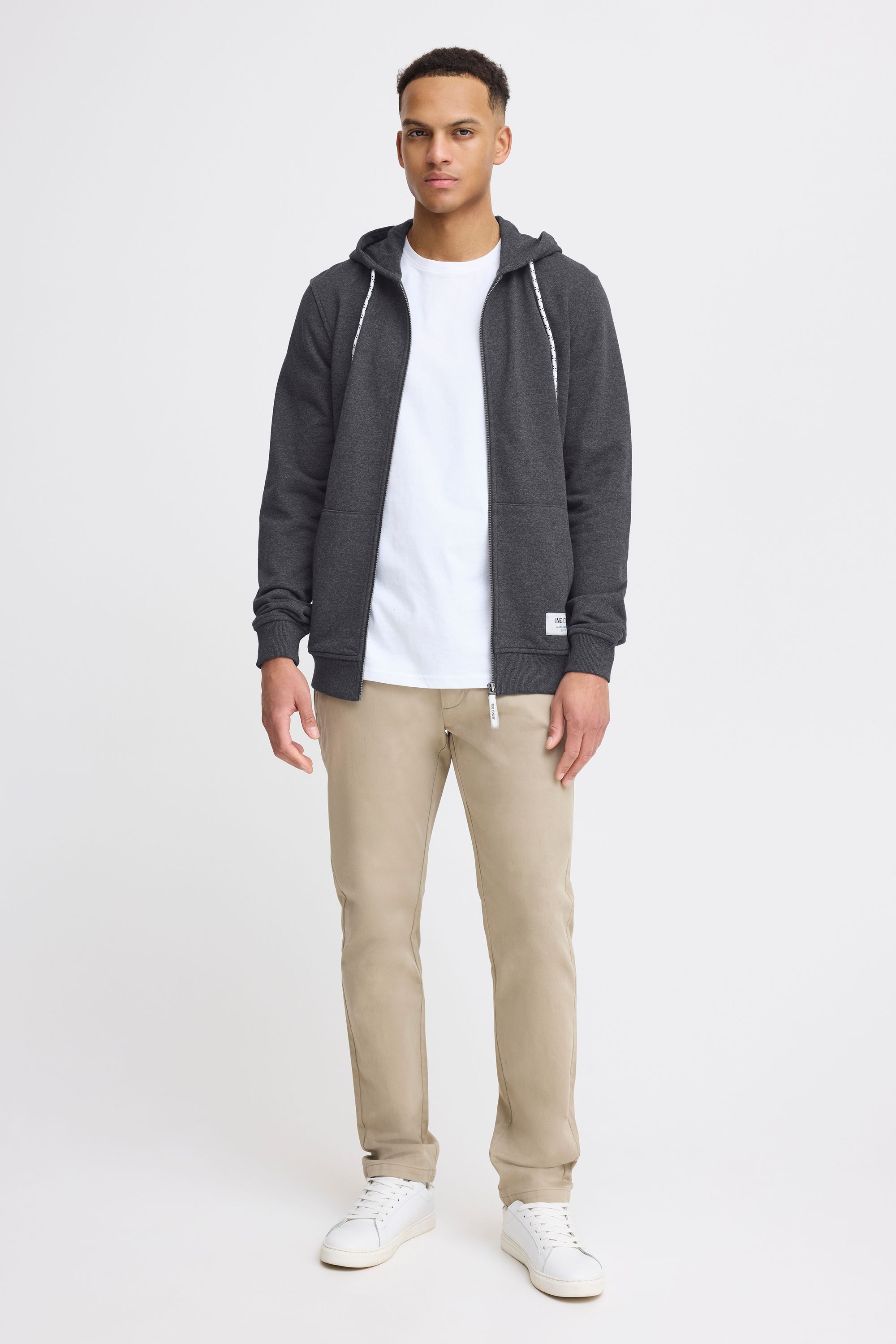 Indicode Strickpullover »Kapuzenfleecejacke IDPlayno«
