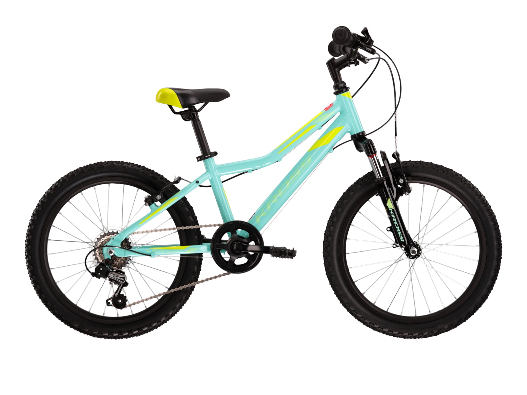 KROSS Kinderfahrrad "20" Kinder-MTB Lea Mini 2.0 6 Gänge 2026", 28cm, 20 Zoll (50,80cm) hinten: 20 Zoll (50,80cm)blau, schwarz, Fahrräder