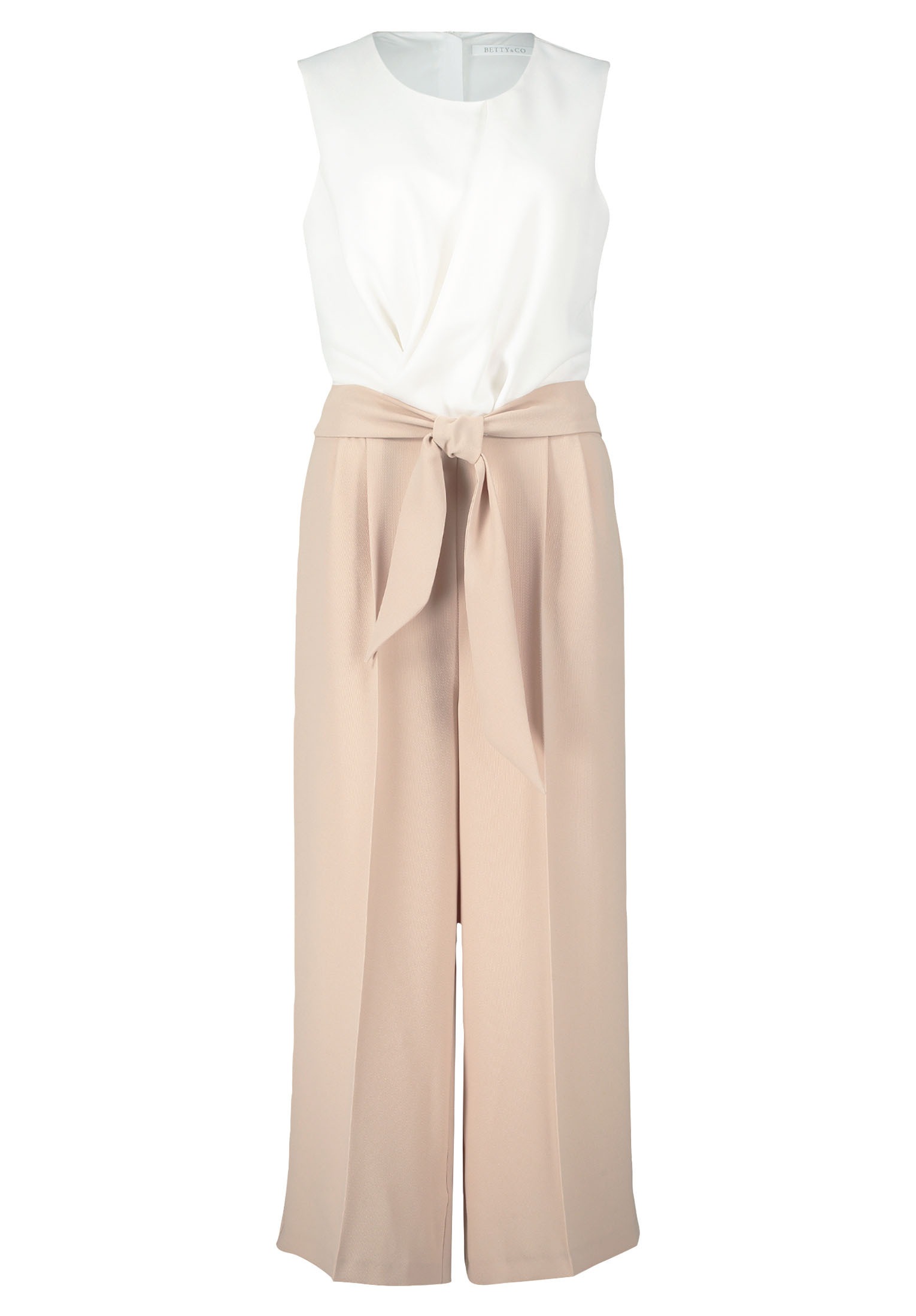 Betty&Co Overall "Betty & Co Jumpsuit ohne Arm", (1 tlg.), Falten günstig online kaufen
