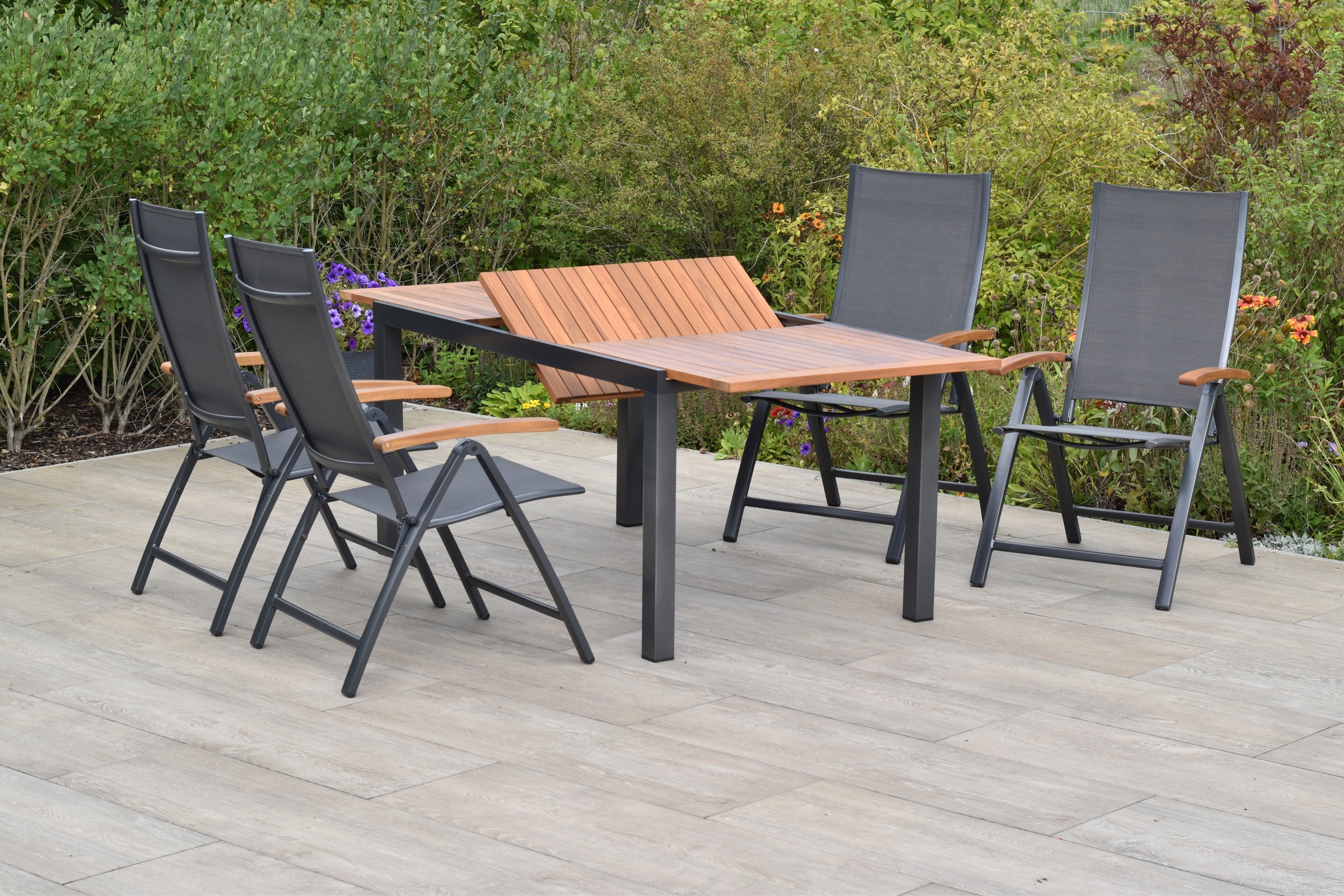 MERXX Garten-Essgruppe ""Toblino"" Set, 5-fach verstellbare Rückenlehne, pu günstig online kaufen