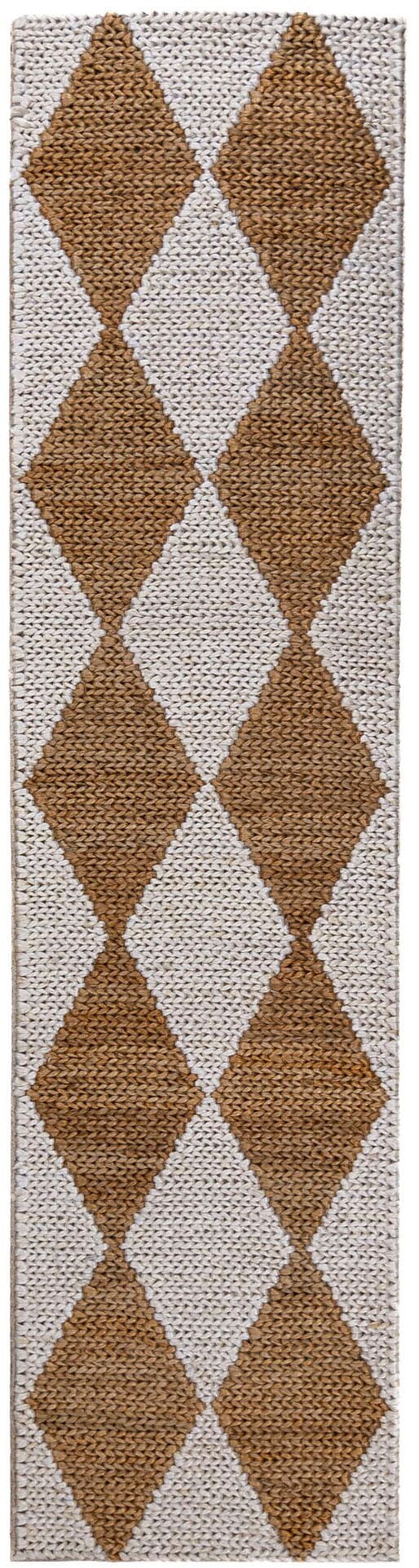 FLAIR RUGS Teppich »Effie Diamond« rechteckig 5 mm Höhe handgeknüpft