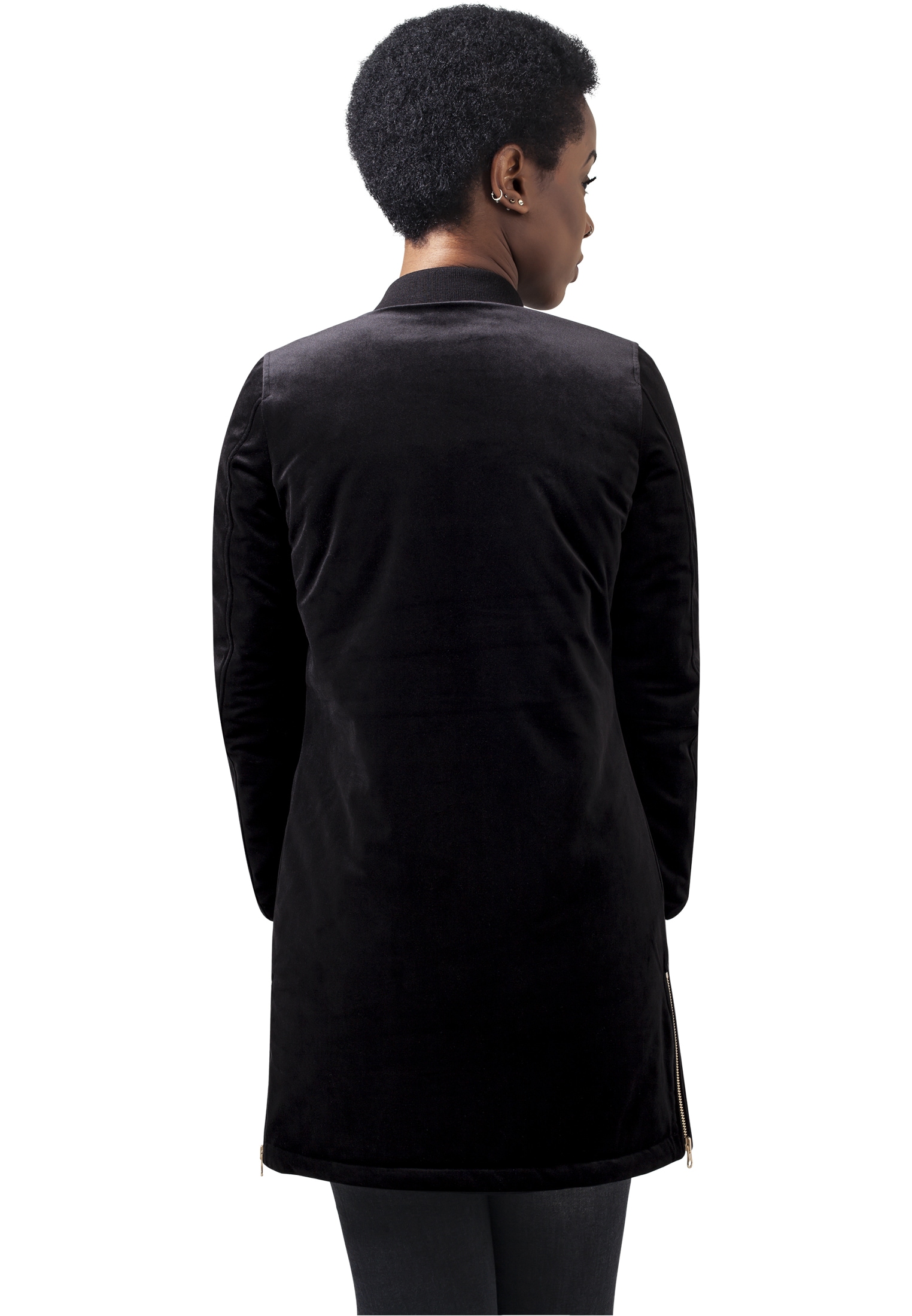 BAUR CLASSICS Jacket«, St.), Kapuze ohne URBAN | »Damen kaufen (1 online Outdoorjacke Long Velvet Ladies