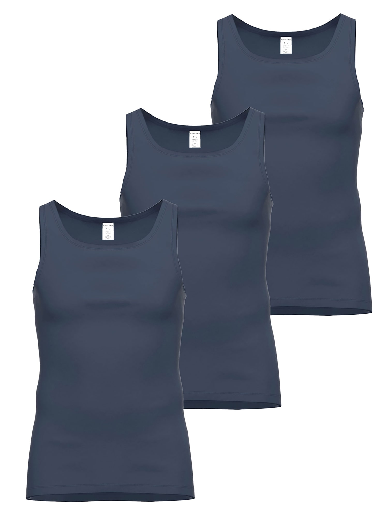 Ammann Unterhemd "3er Pack Unterhemd Day Classic / Feinripp Premium"