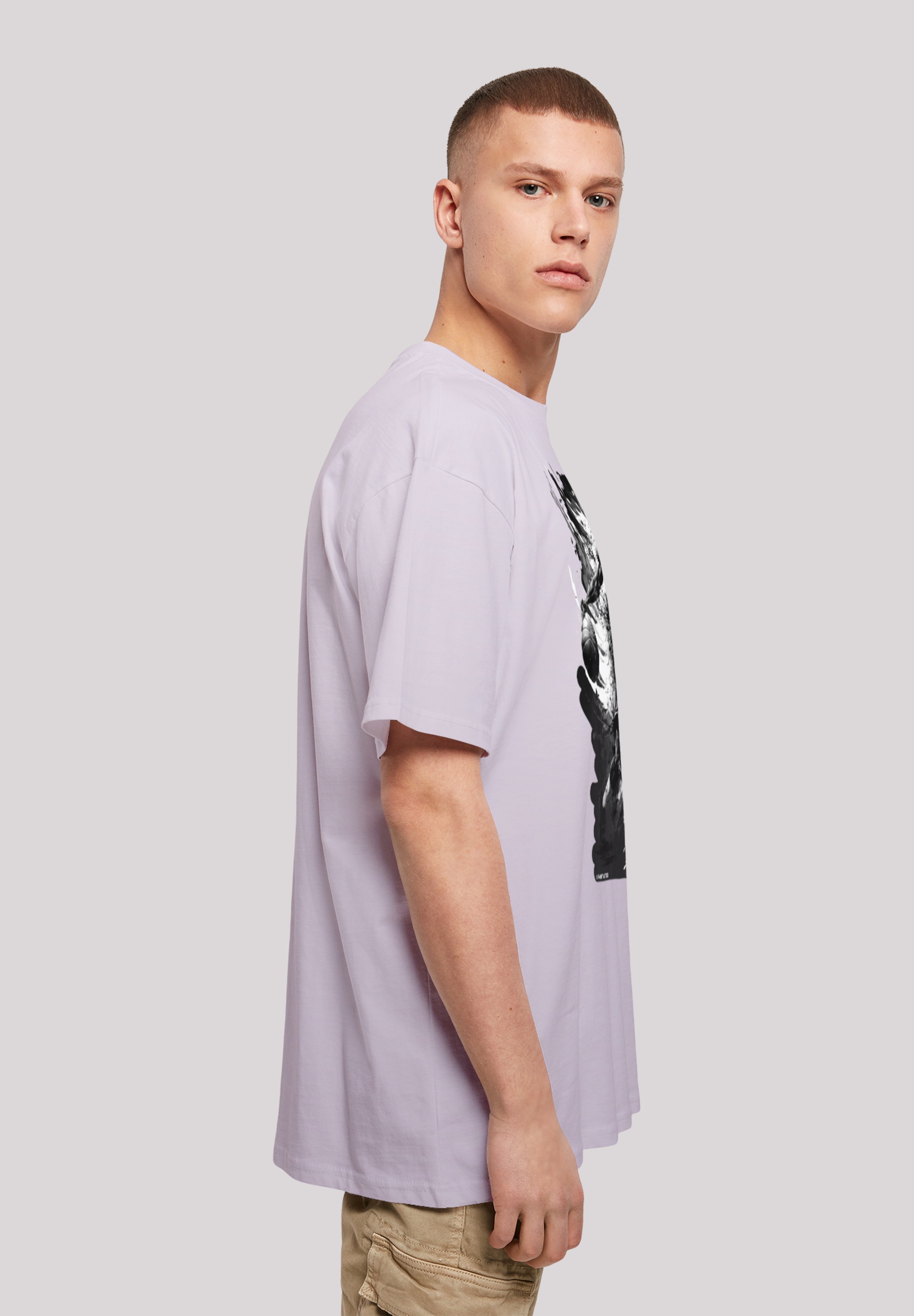 F4NT4STIC T-Shirt »Basketball Splash Sport OVERSIZE TEE«, Print