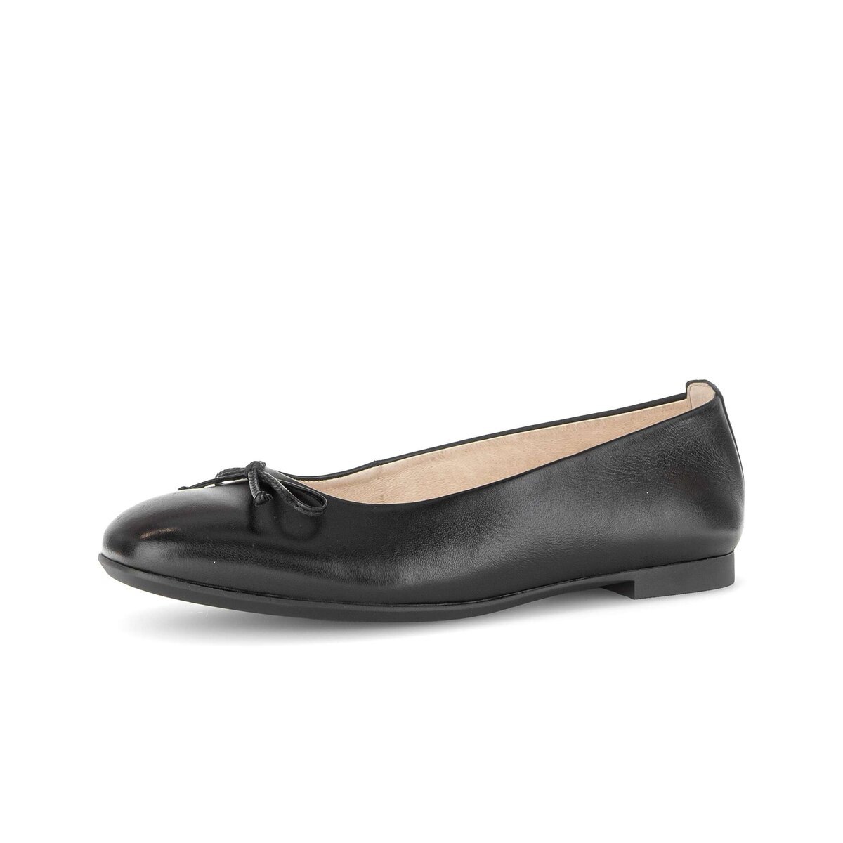 Ballerina GABOR "Eleganter Ballerina", Damen, Gr. 35,5, schwarz, Schuhe Ballerina