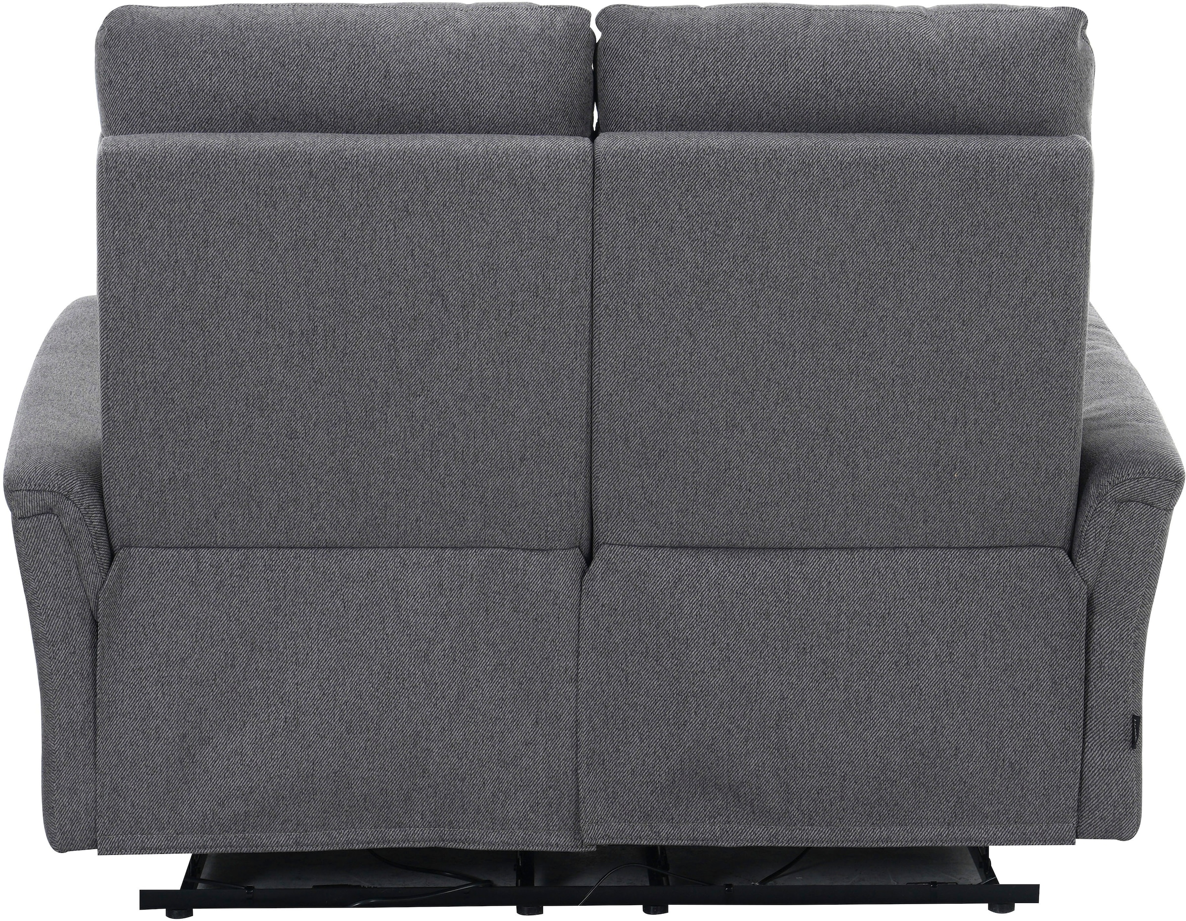 Home affaire 2-Sitzer »FINNARA,2-Sitzer,elelektrische Relaxfunktion in 2 Sitzen, USB A/C« Liegefunktion 105°-135°, Federkern,