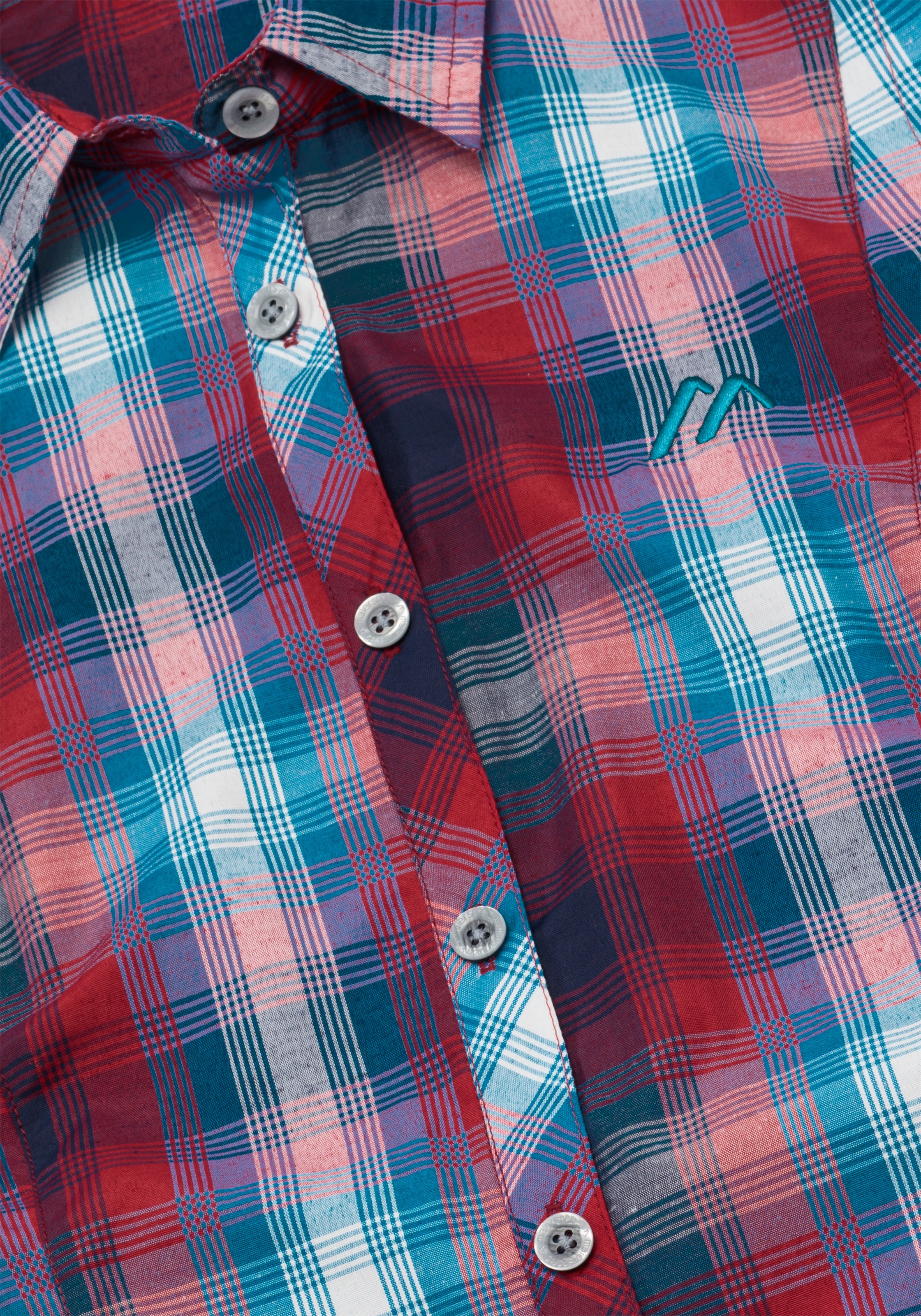 Maier Sports Funktionsbluse "Paloma" Karierte, ärmellose Bluse für Wandern, günstig online kaufen