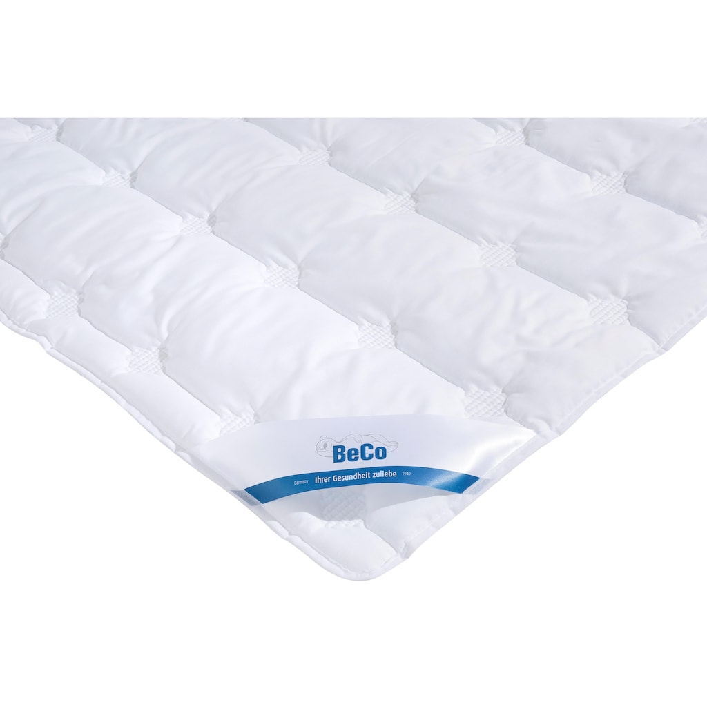 Beco Microfaserbettdecke »Bettdecke Medibett Cotton Soft, in 4 Wärmeklassen erhältlich«, Füllung Polyester, (1 St.), Von Haus & Garten mit Testurteil: "Sehr gut" bewertet - getestet wurde die Gr. 135x200 cm, Warm