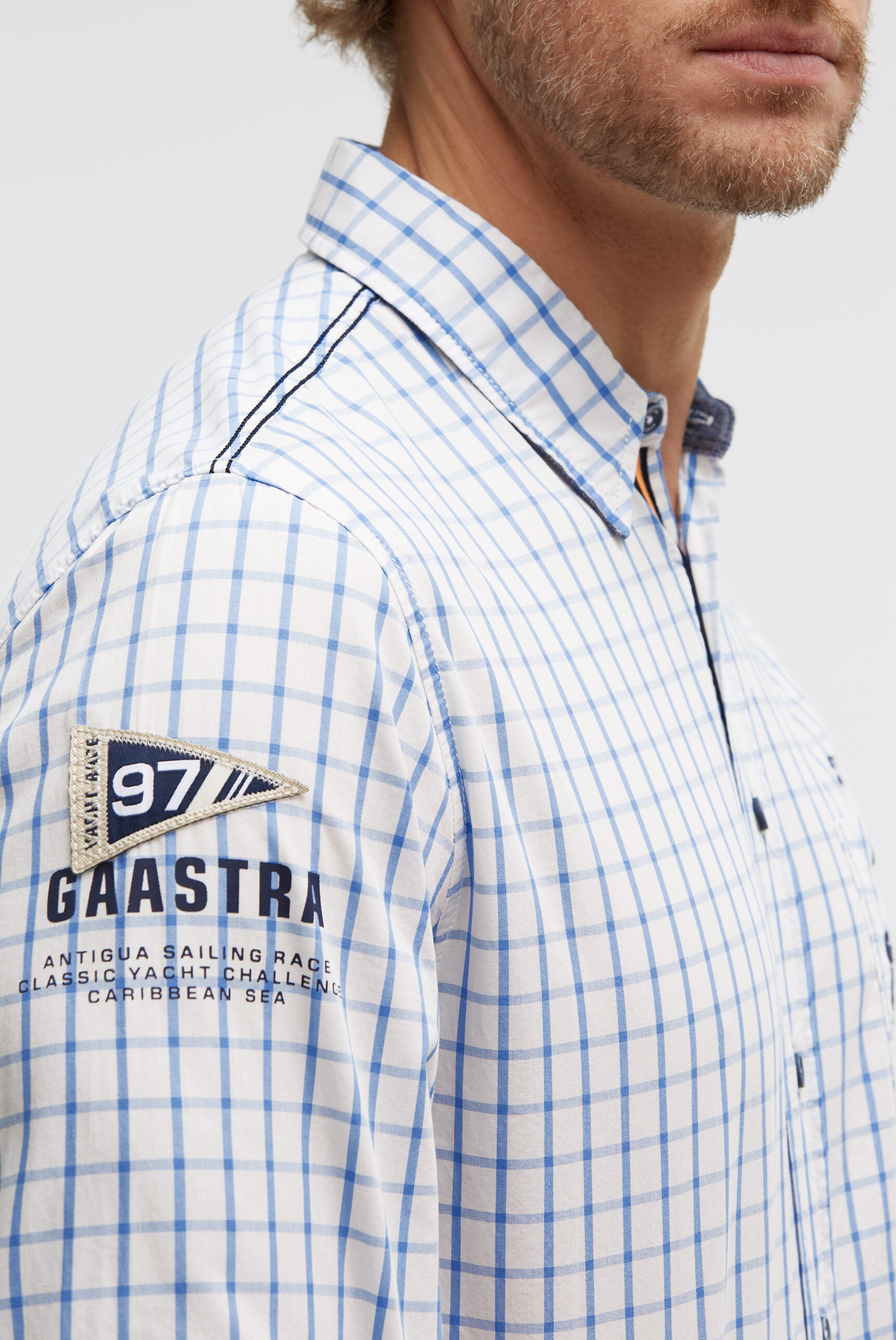 Gaastra Langarmhemd mit Brusttasche