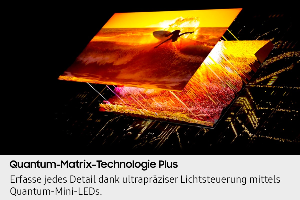 Samsung QLED-Fernseher »GQ85QN85FAU«, 4K Ultra HD, Smart-TV, NQ HDR+, 4K AI Upscaling, Dolby Atmos & AI Sound, Gaming bis zu 144Hz