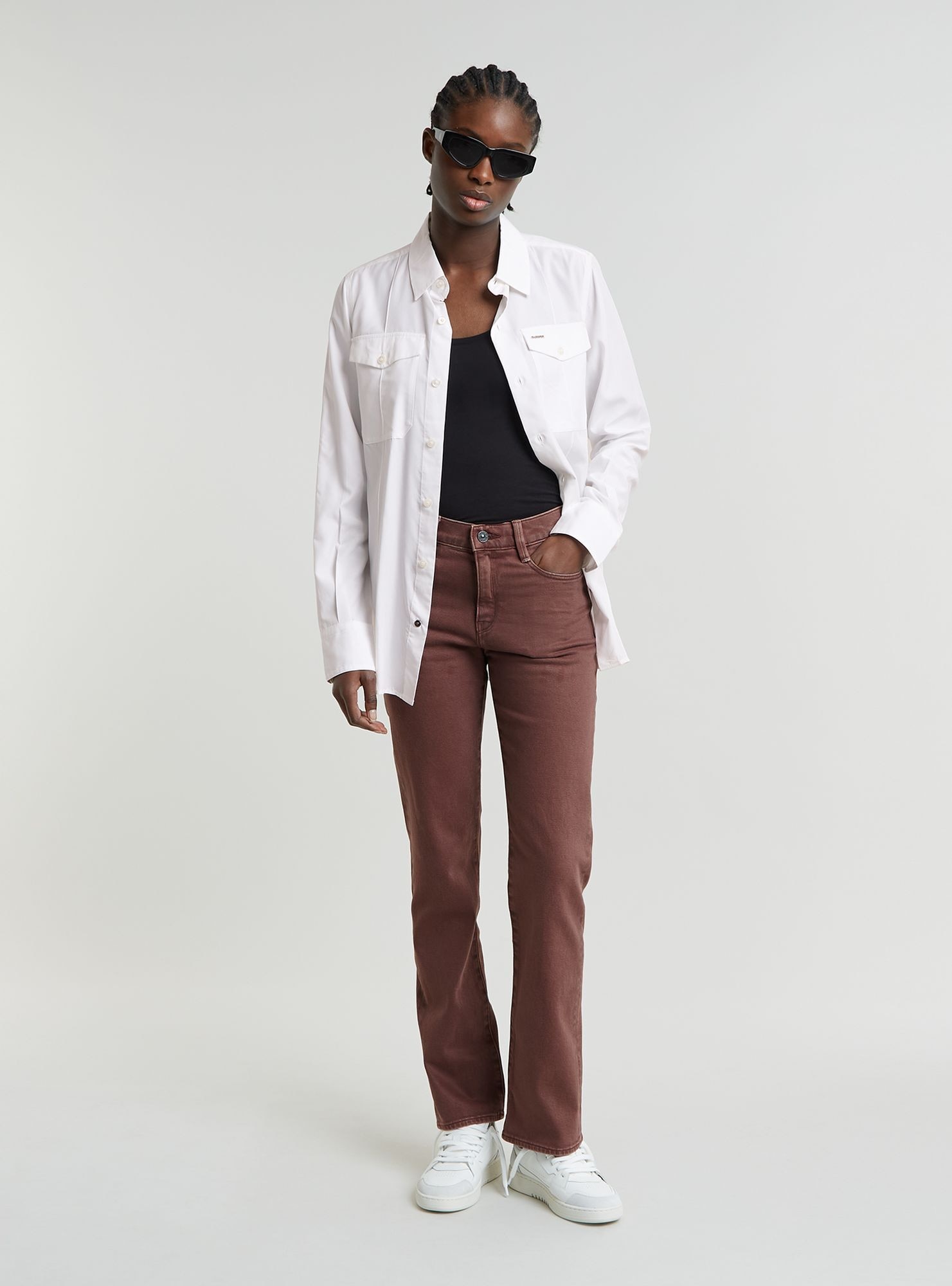 G-STAR Langarmshirt »Slim Pocket Hemd«