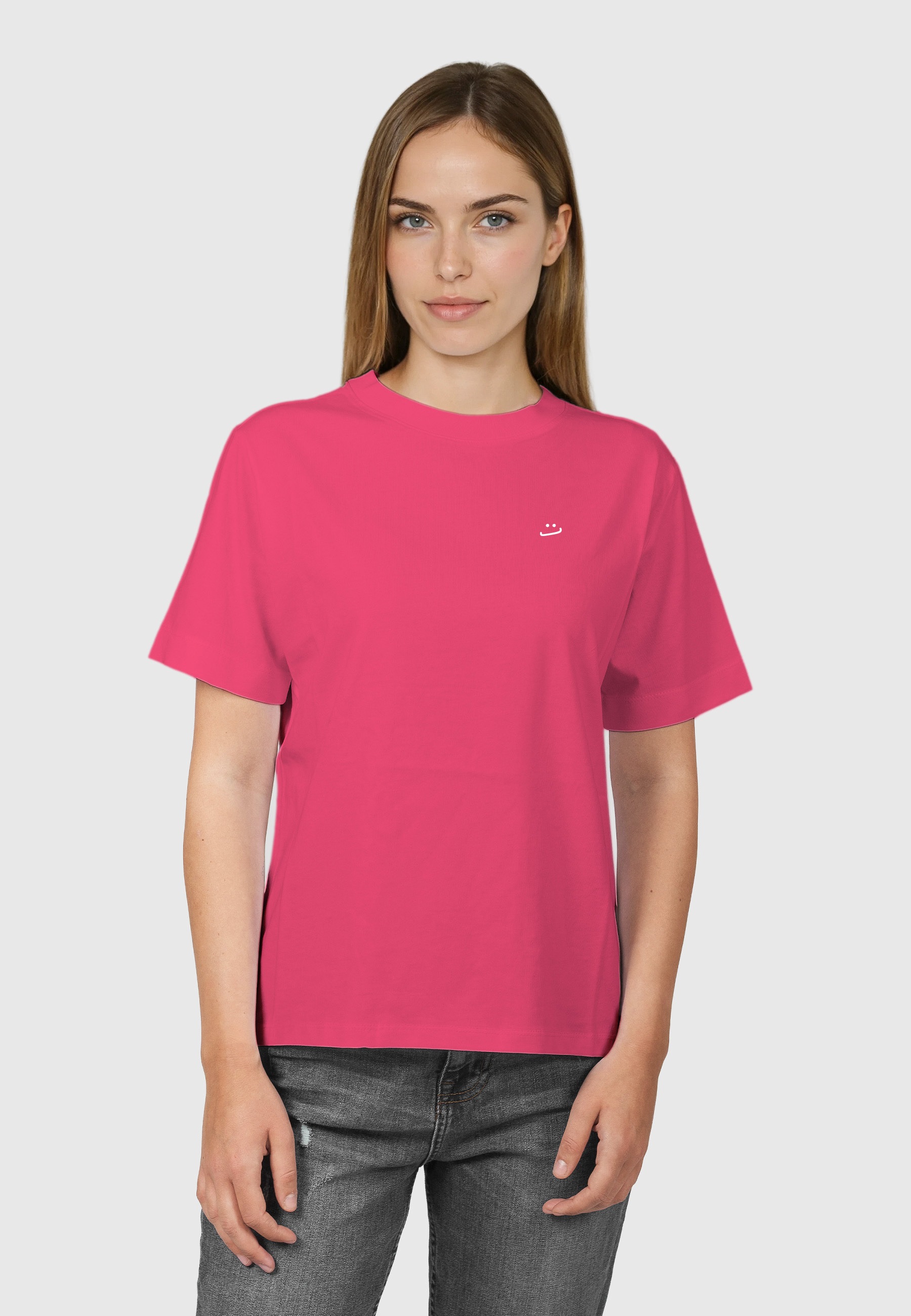 Kleinigkeit T-Shirt »Kleinigkeit Görls Easyfit Shört Laugh you« 1