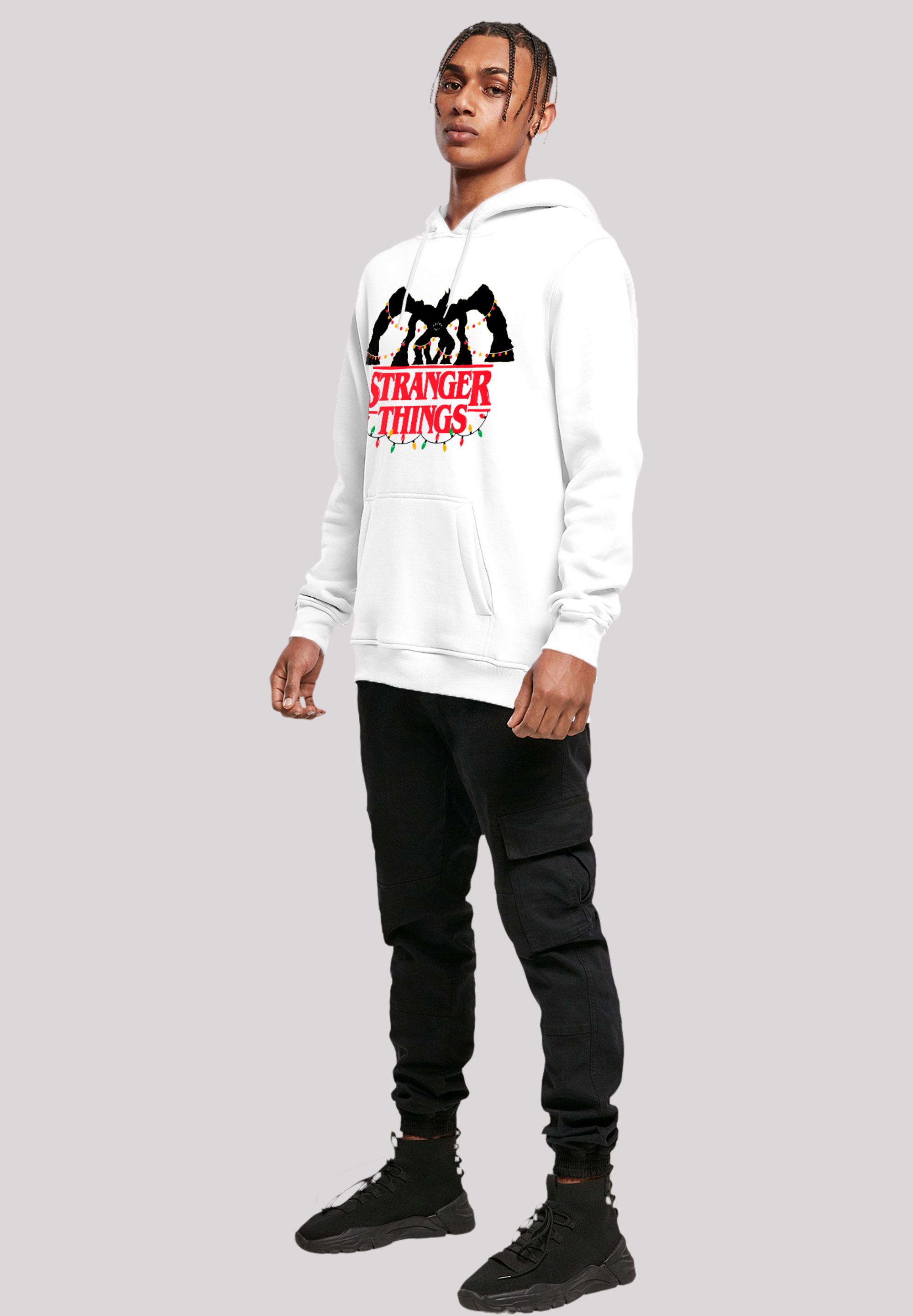 F4NT4STIC Kapuzenpullover »Stranger Things Demogorgon Lights Netflix«, Premium Qualität