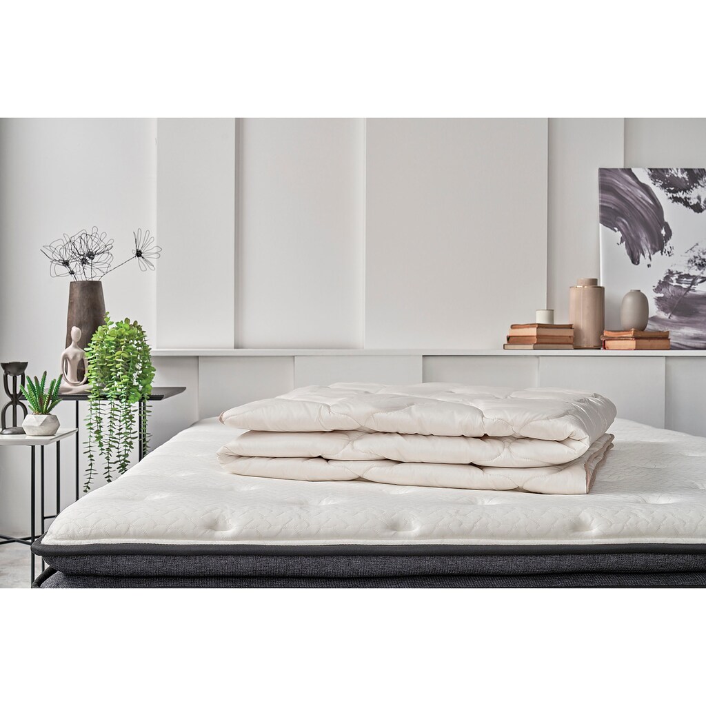 Yatas Bedding Naturhaarbettdecke »Superwashed Wolle«, warm, (1 St.)