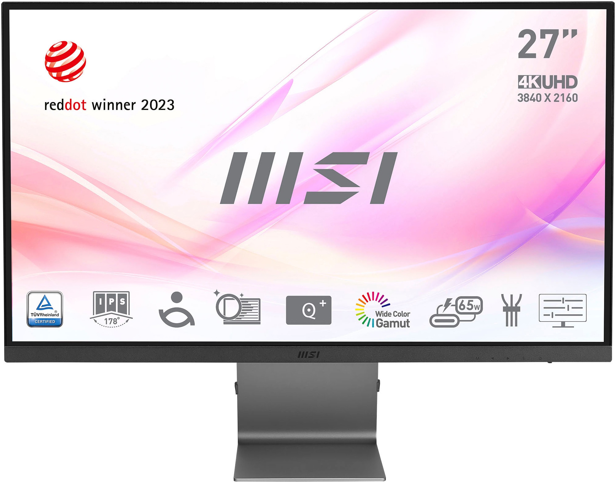 MSI LED-Monitor »Modern MD271UL«, 69 cm/27 Zoll, 3840 x 2160 px, 4K Ultra HD, 4 ms Reaktionszeit, 60 Hz