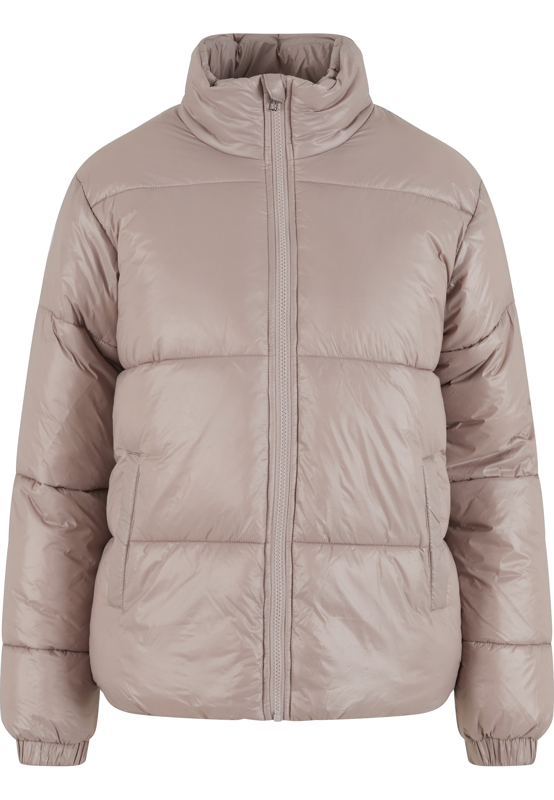 URBAN CLASSICS Winterjacke "Urban Classics Ladies Recycled Short Shiny Puff günstig online kaufen