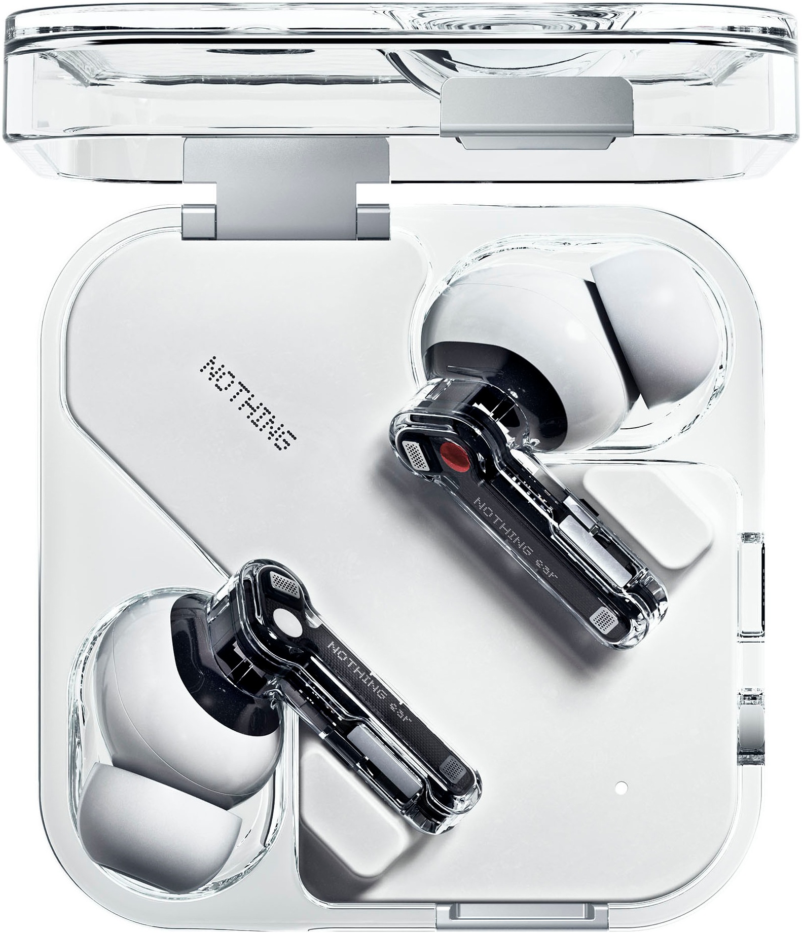 NOTHING In-Ear-Kopfhörer »Ear«, Bluetooth, Active Noise Cancelling (ANC)-LED Ladestandsanzeige