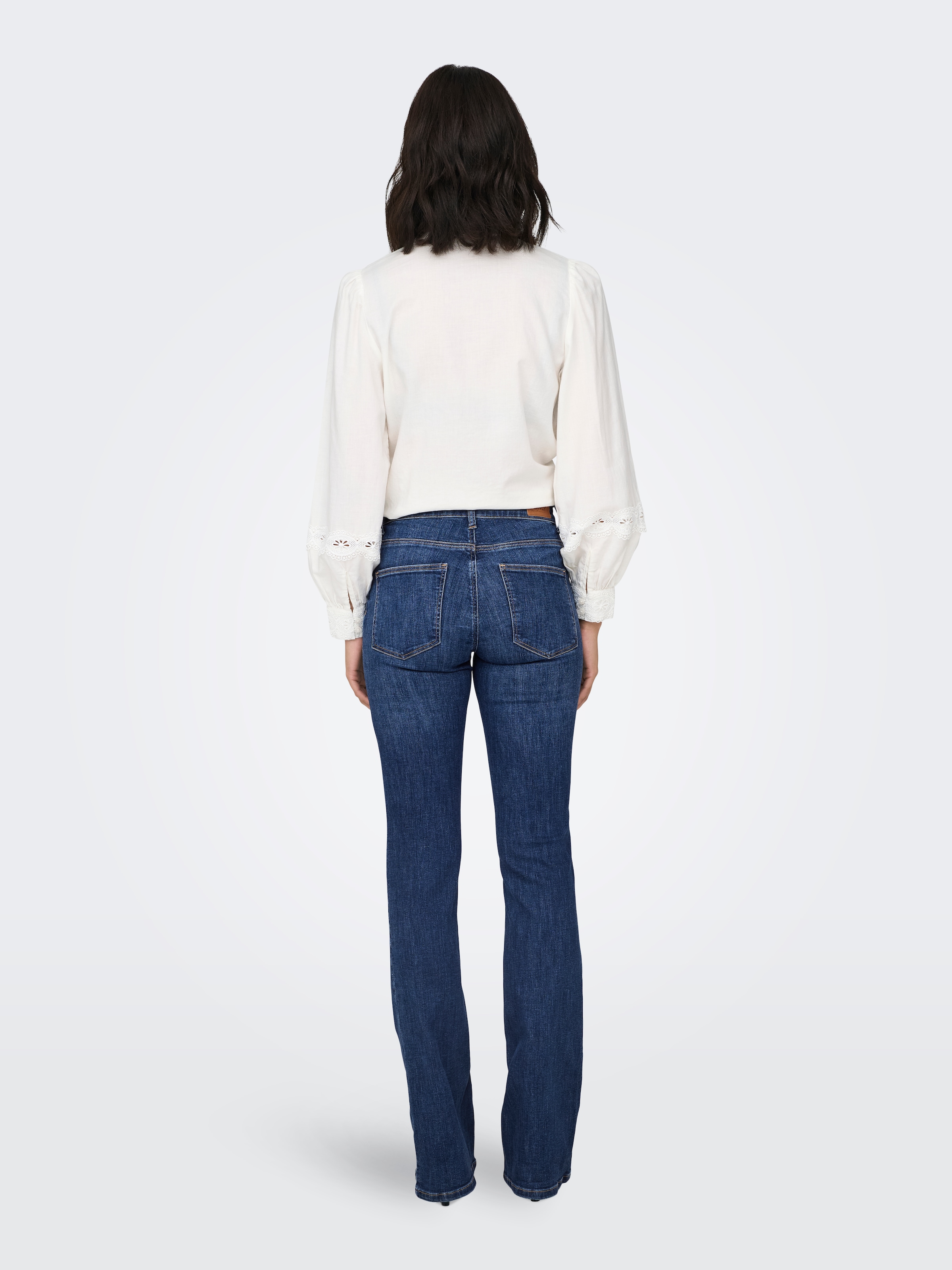ONLY Bootcut-Jeans »ONLANN MID FLARED DNM SOO615 NOOS«