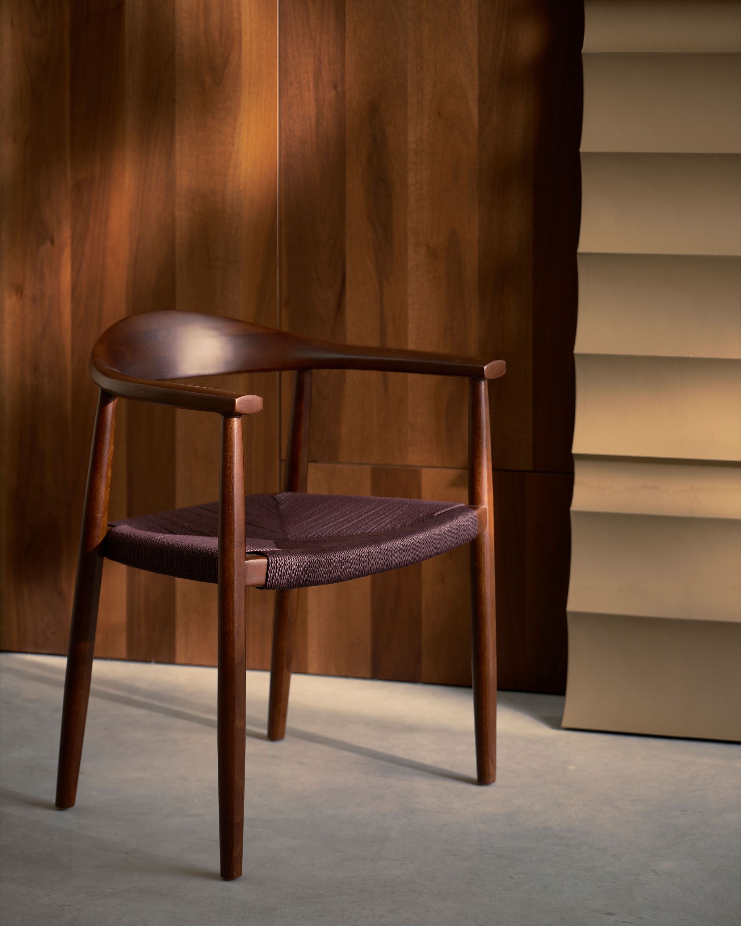 WOOOD Esszimmerstuhl "EMBRACE ESSZIMMERSTUHL GEFLECHTSITZ DUNKELBRAUN - 2ER günstig online kaufen