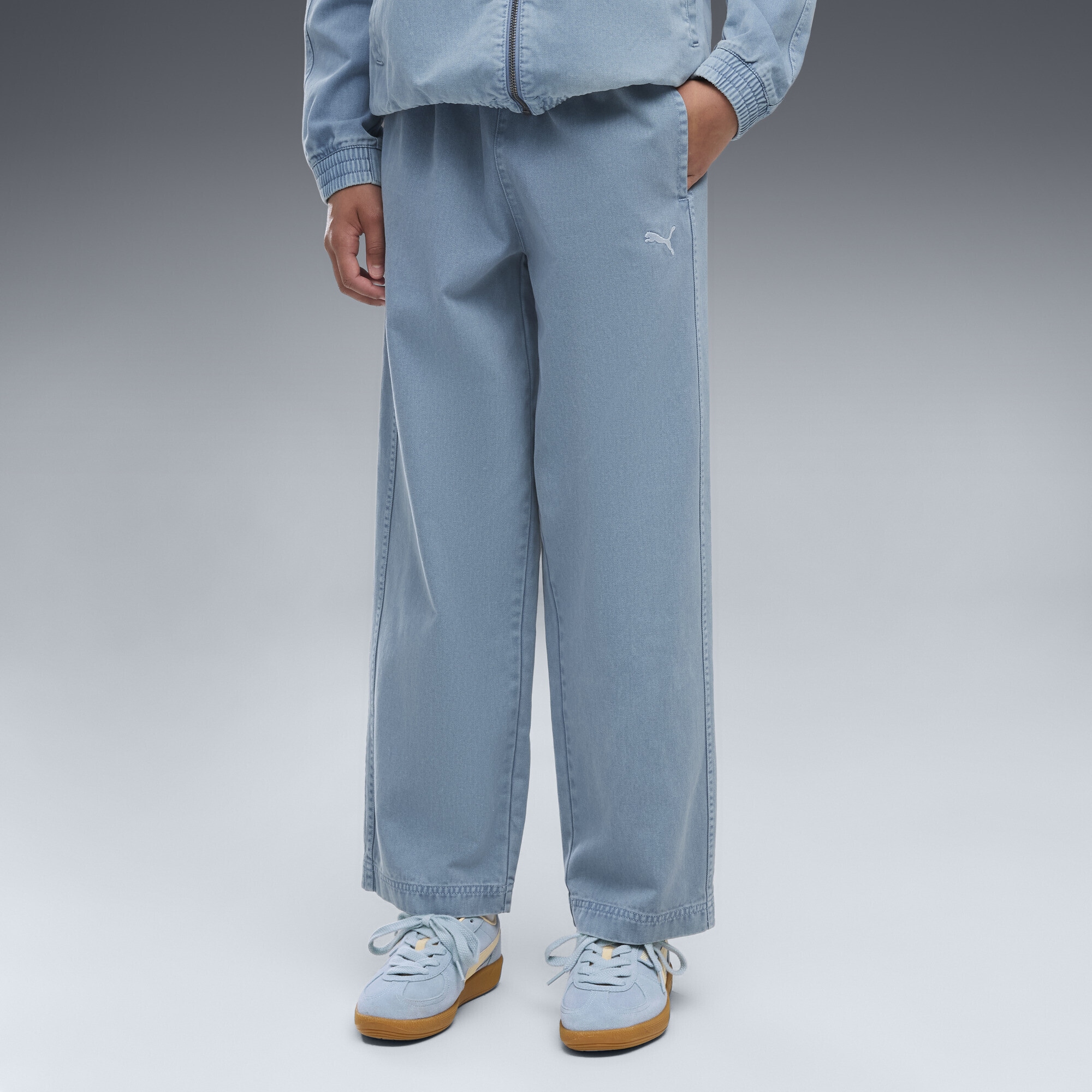 PUMA Sporthose »T7 Relaxed Washed Twill Hose Jugendliche«